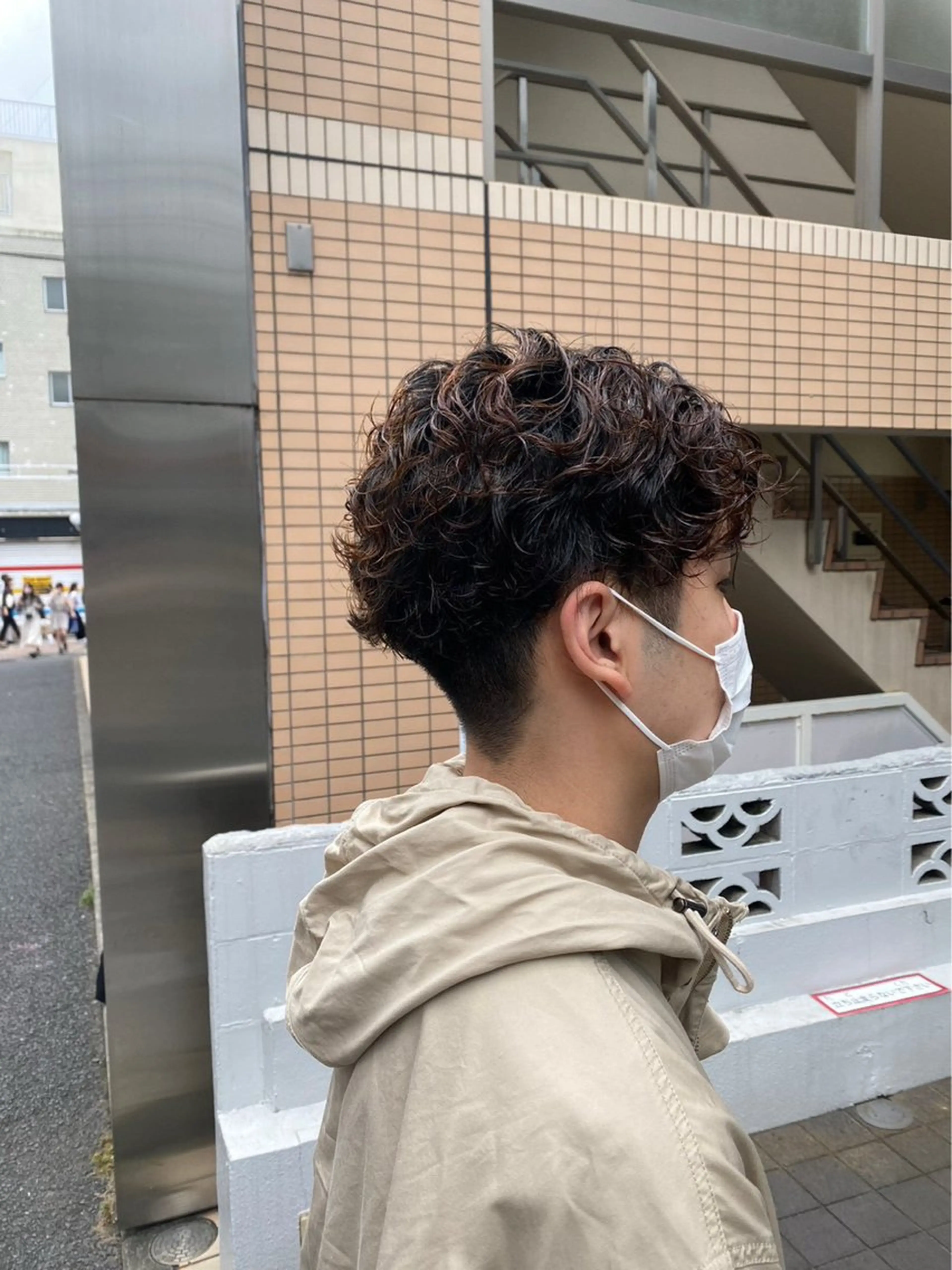 ショート 🦁メンズモデル募集 🎧関瑠奈🛵のヘアスタイル