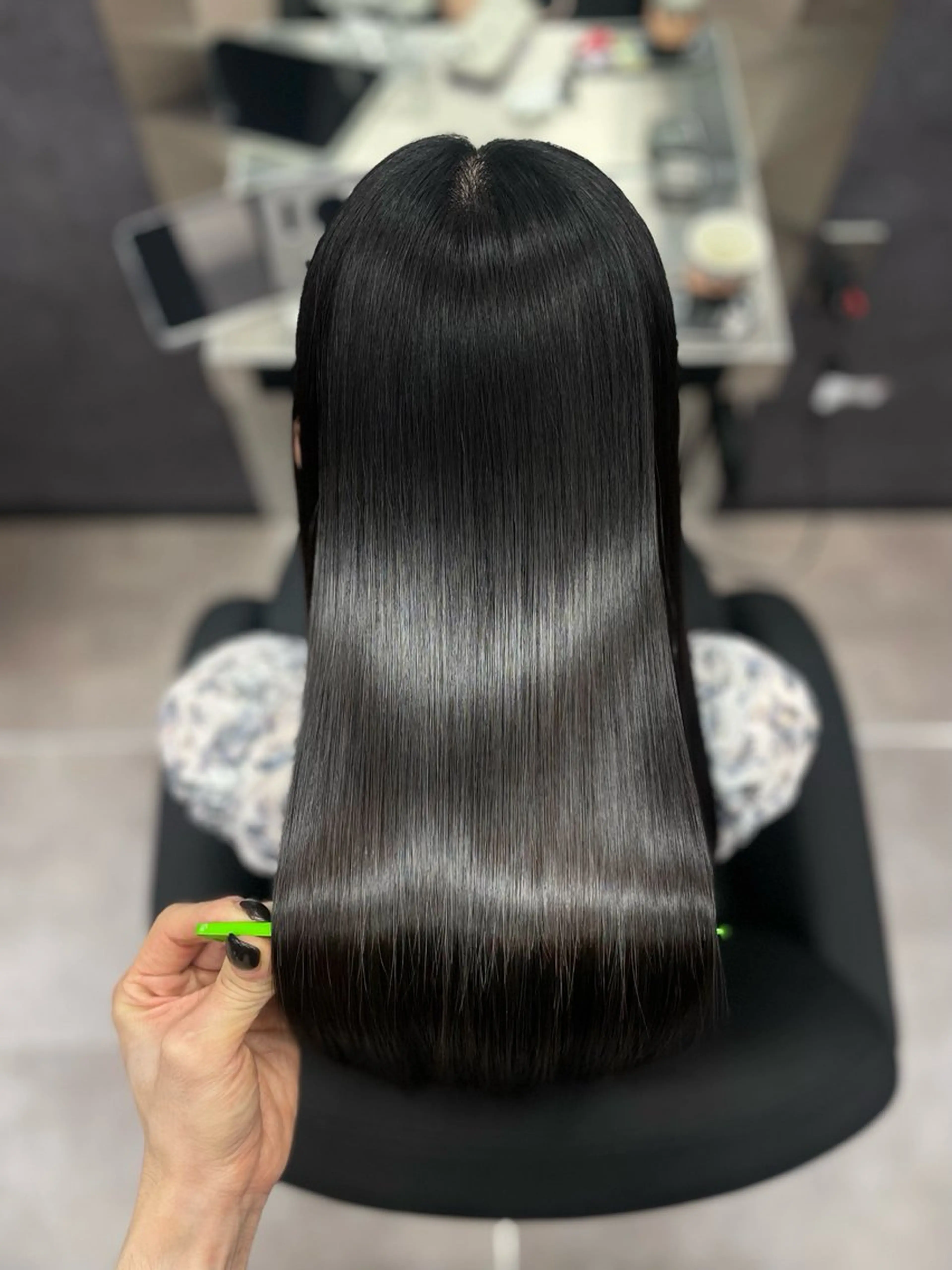 ロング カット ヘアカラー トリートメント CYNTHIADUE 店長｜ IRISUのヘアスタイル