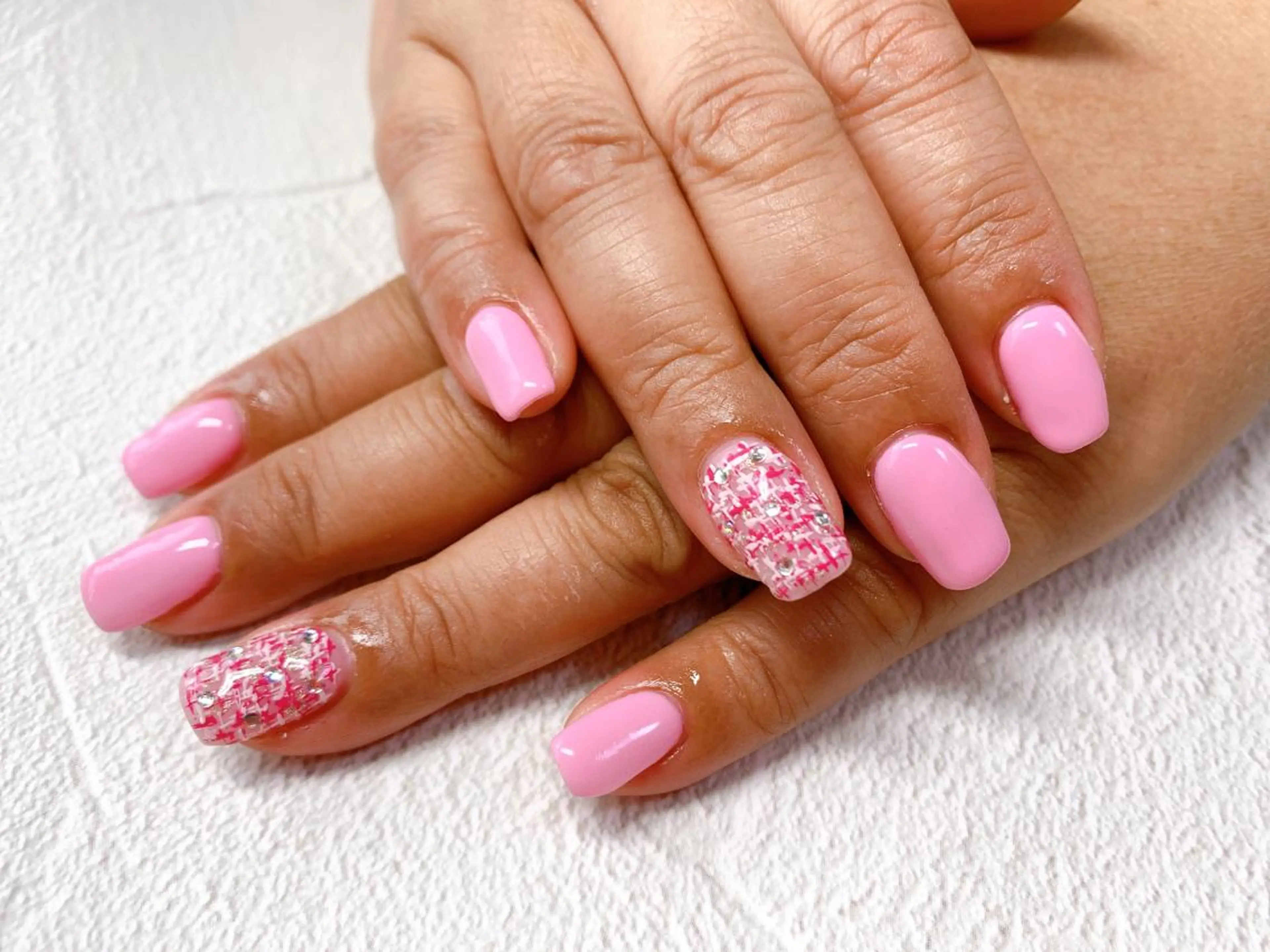 ネイル ツイードネイル ハンドネイル 痩身/脱毛/ネイル HARUKAのエステ・リラクイメージ