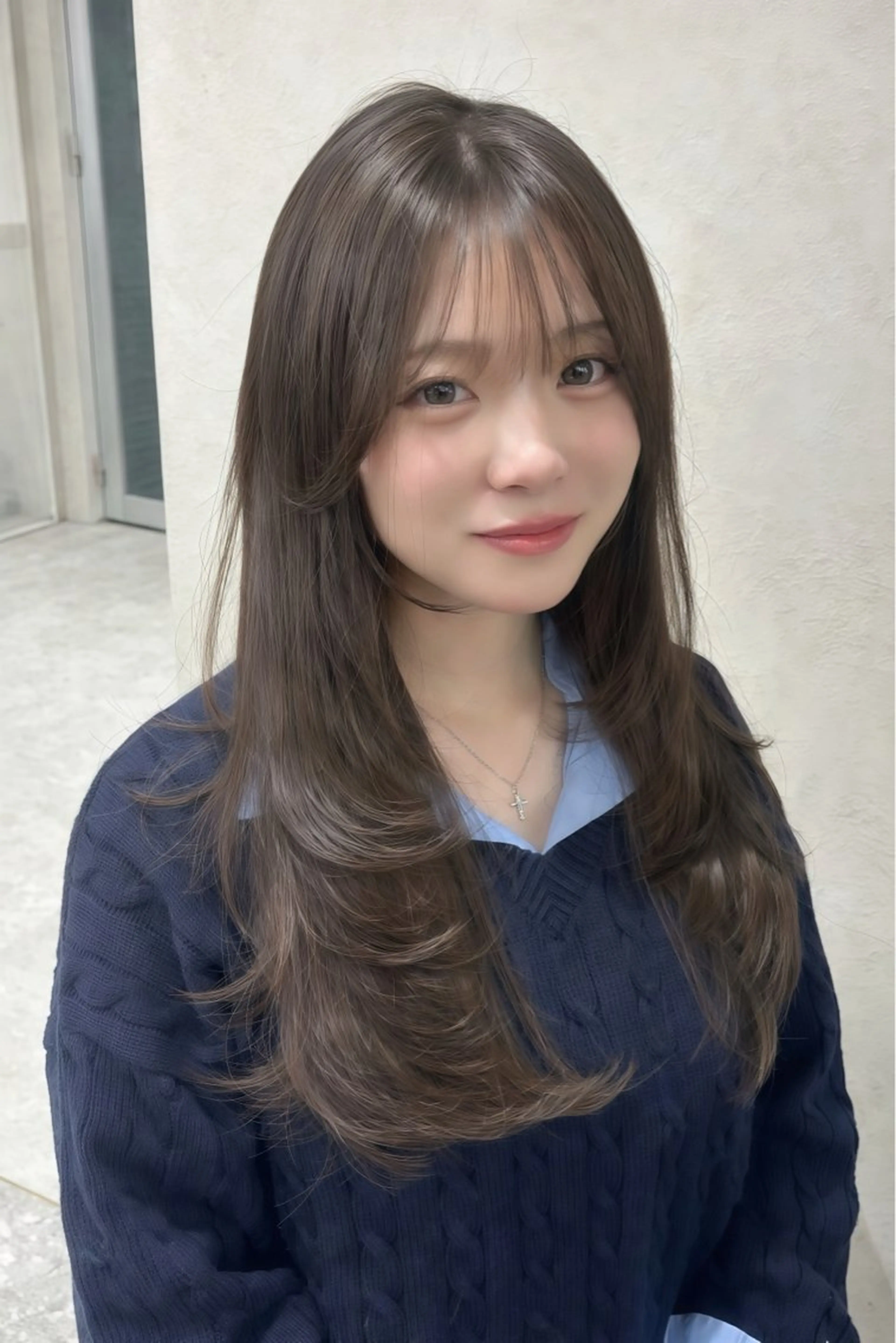 ロング あ い か 🎀 レイヤーカットのヘアスタイル