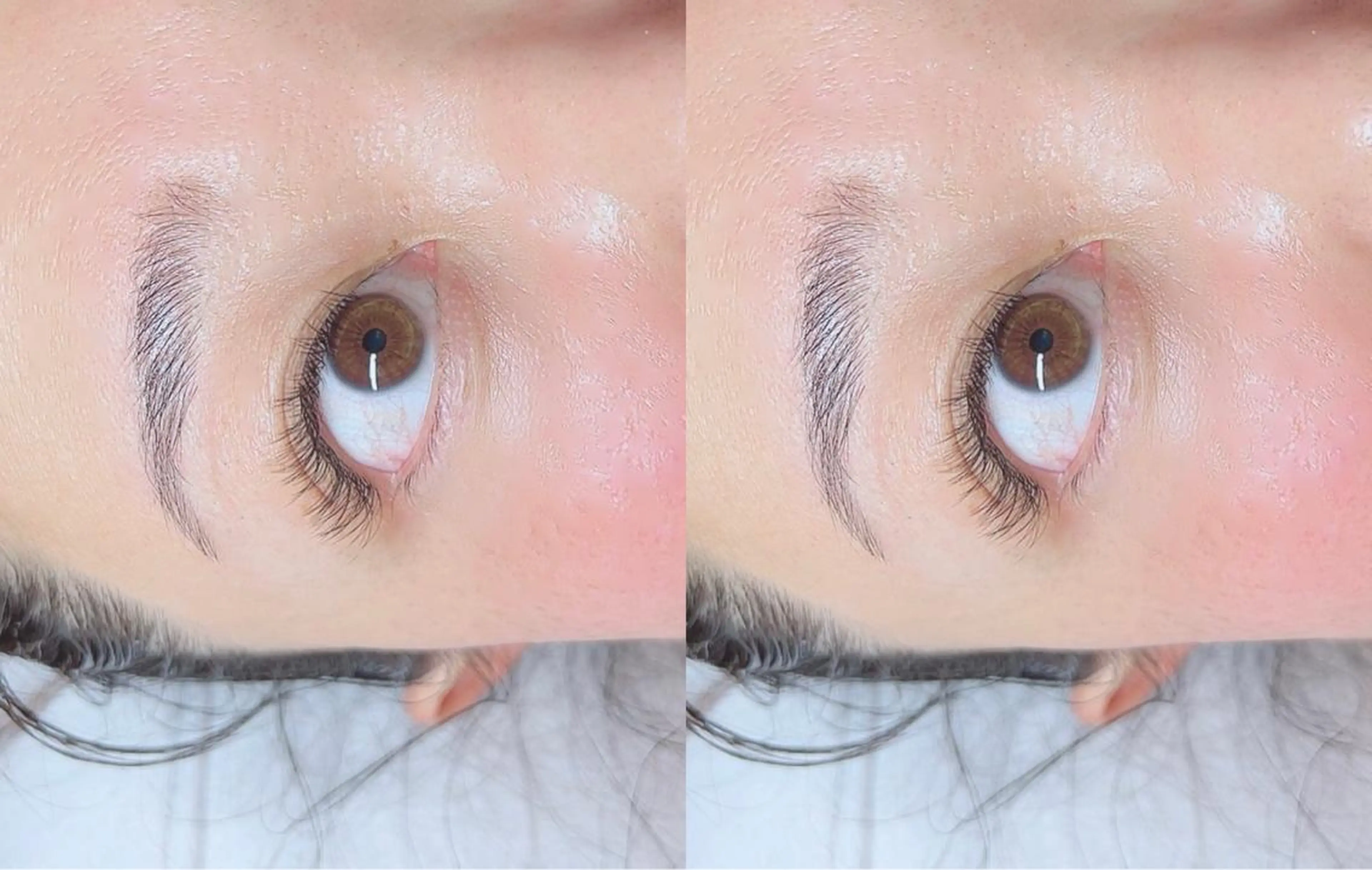 マツエク・マツパ カラーマツエク フラットラッシュ ナチュラル マツエク Honey Salonのマツエク・マツパデザイン