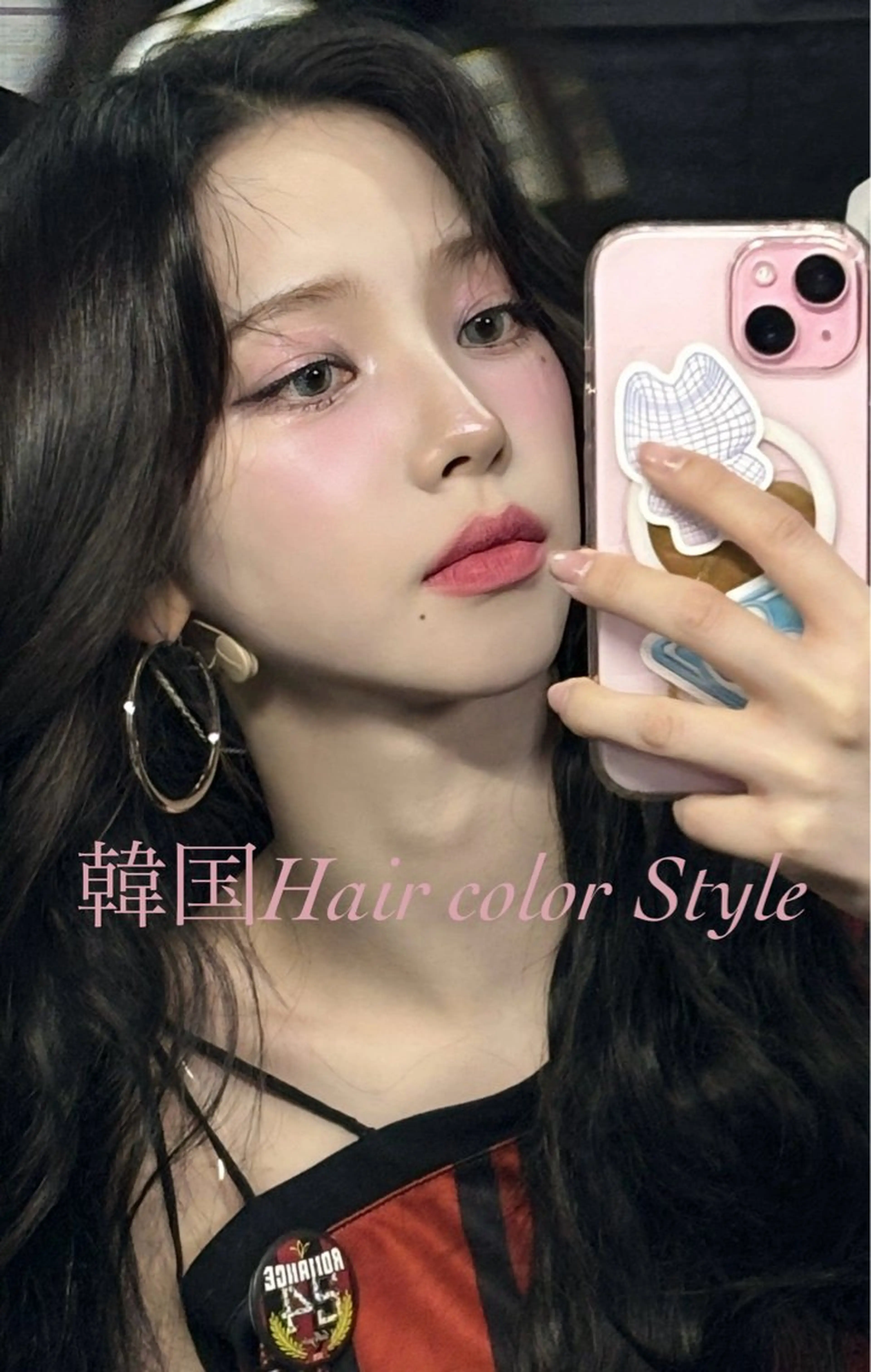 ロング 韓国風ヘア 【ブロンド】【ベージ ュ系】TAKUMAのヘアスタイル