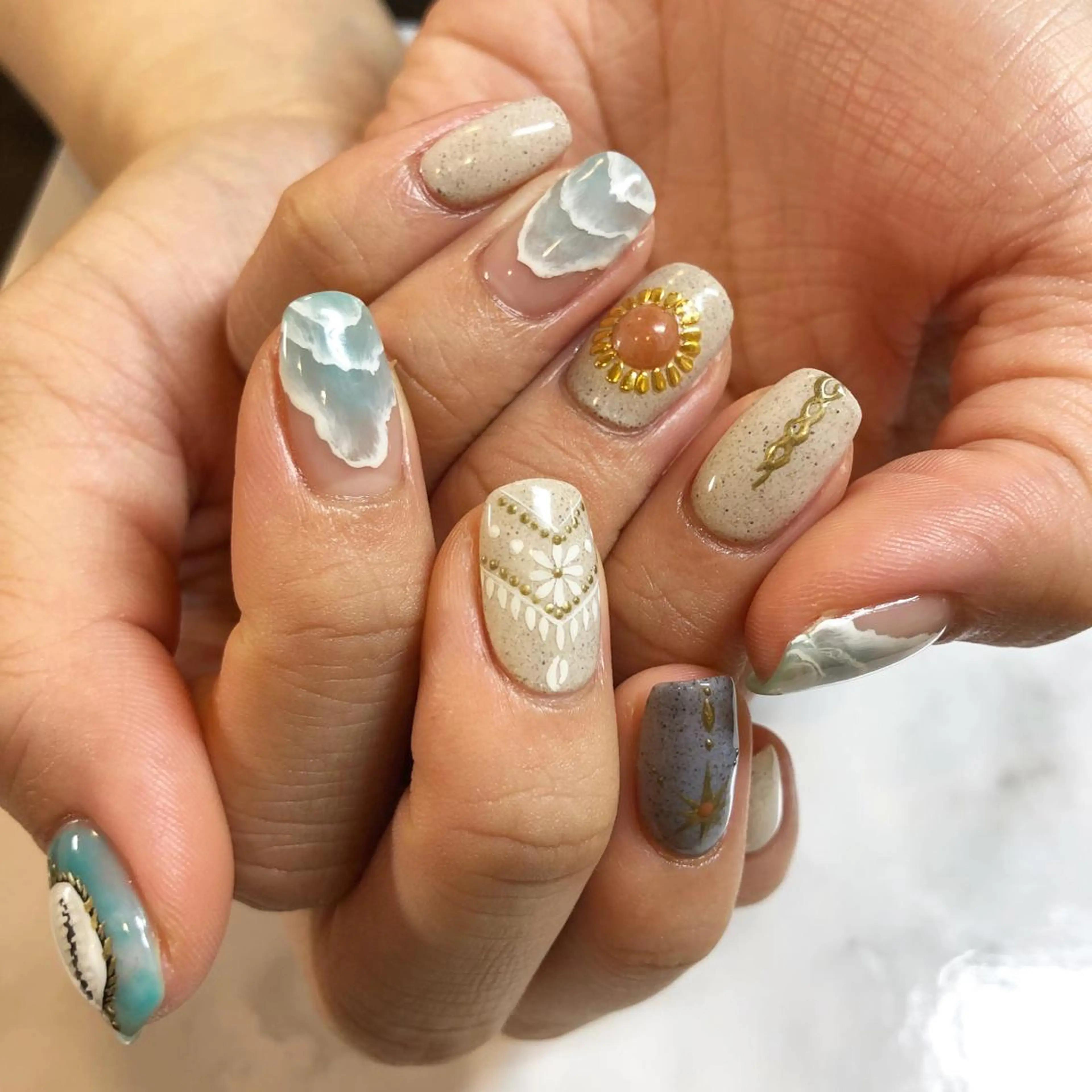 ネイル ハンドネイル ハンドケア nail salon Titaleeのネイルデザイン