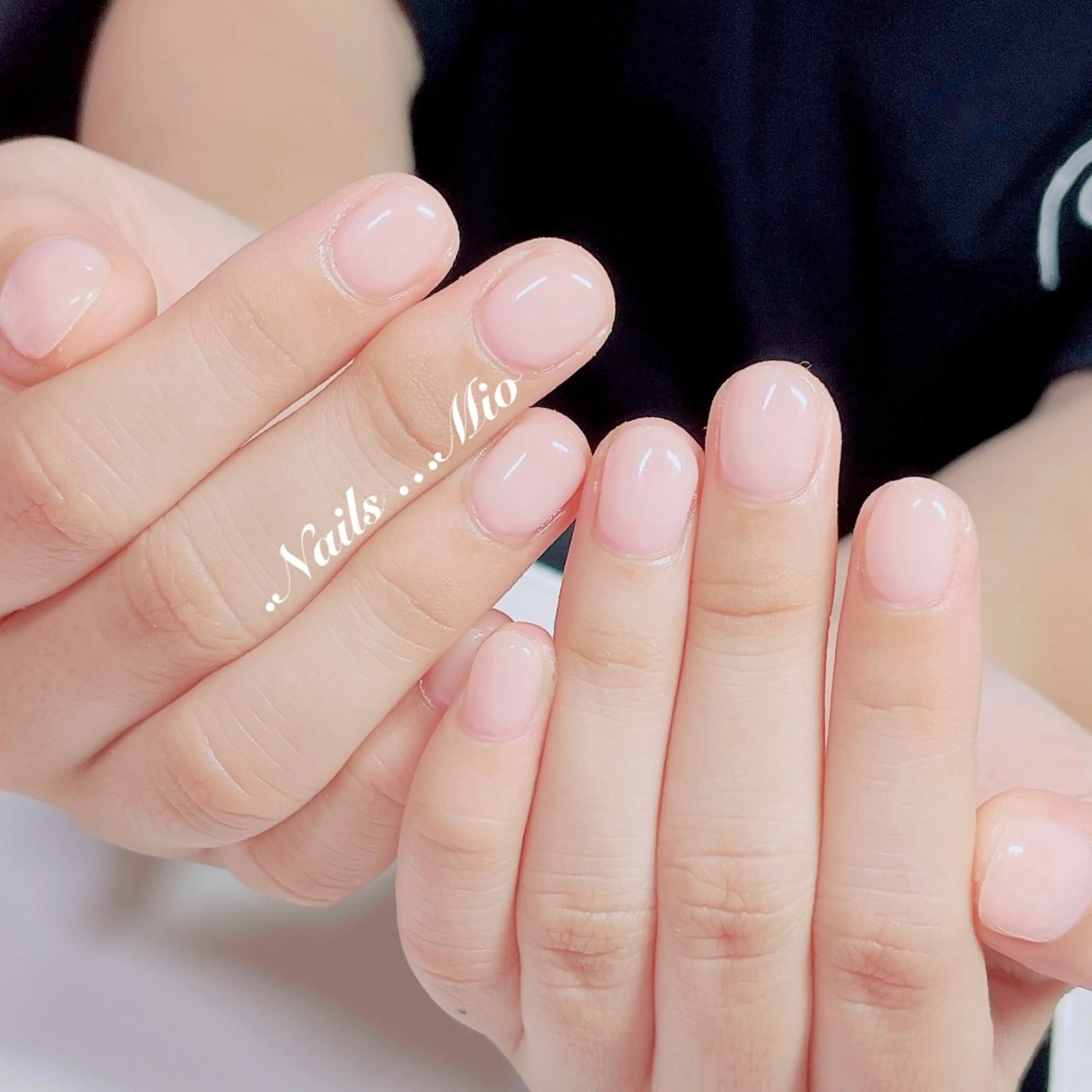 ネイル ジェルネイル ワンカラーネイル ハンドネイル .Nails Mio 赤羽西ネイルサロンのネイルデザイン