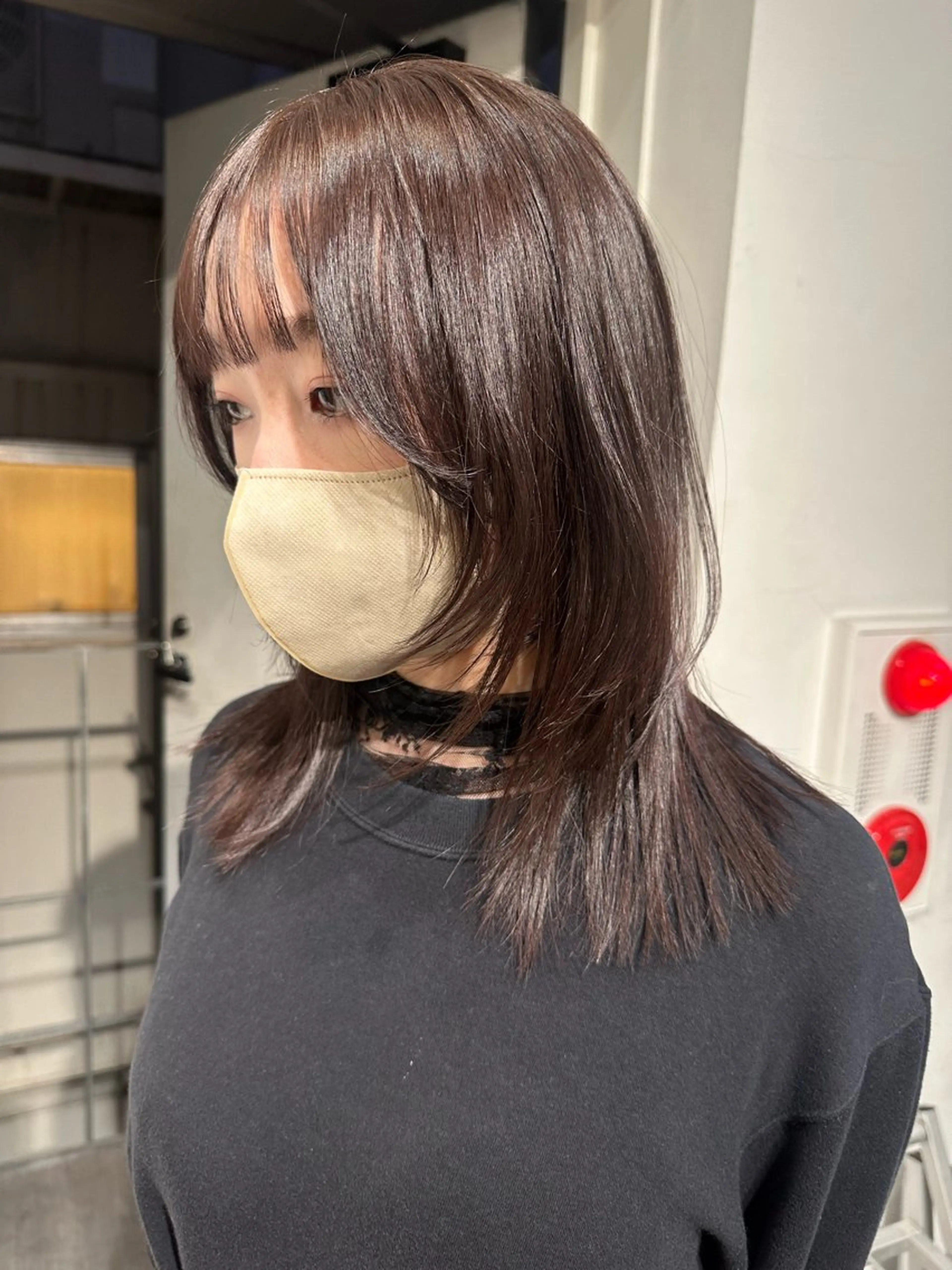 ミディアム カラー カット ヘアカラー レイヤーカット/艶髪 ✨💭KIRARIのヘアスタイル