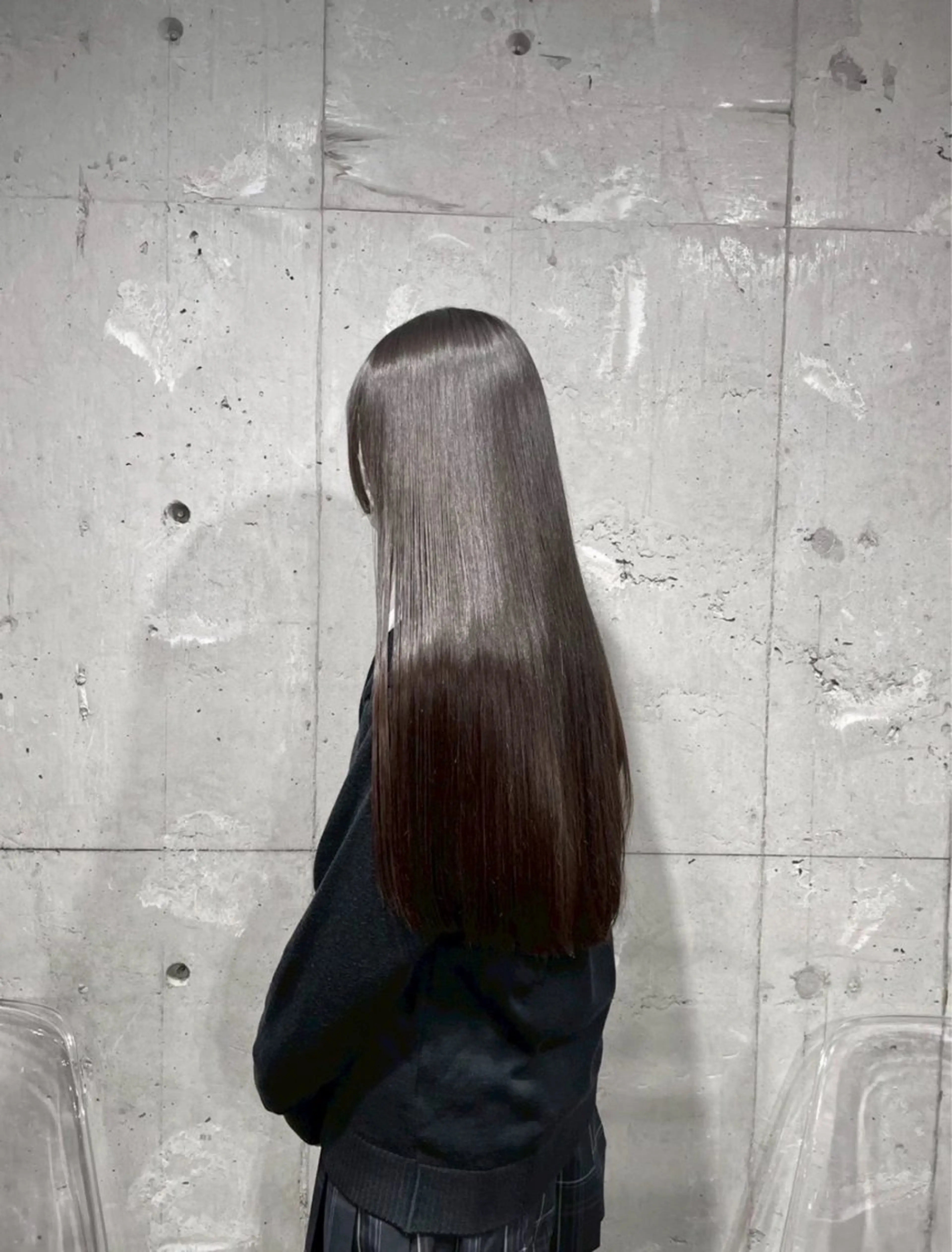 Mio 暗髪/髪質改善🖤のヘアスタイル
