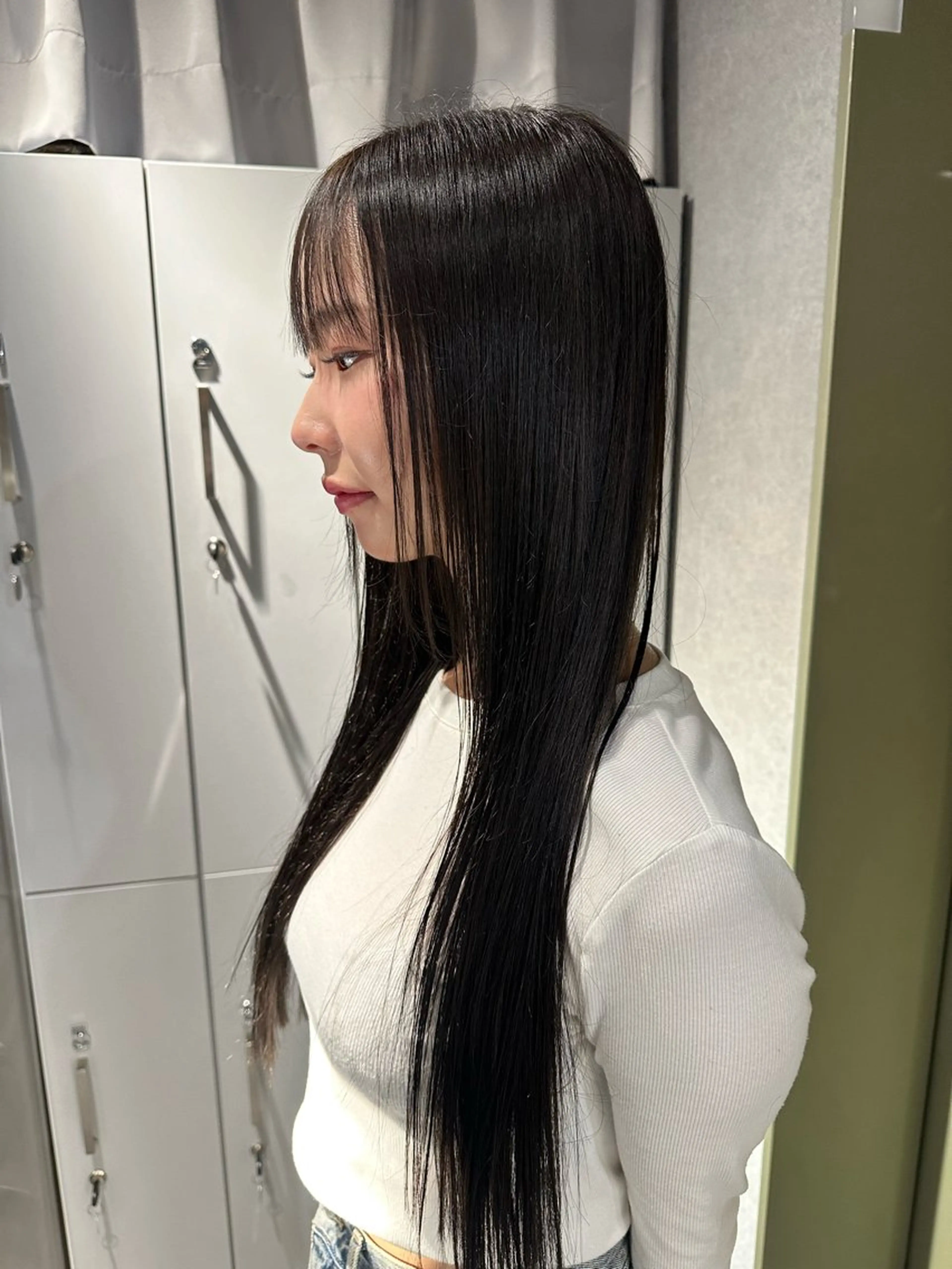 ロング 縮毛矯正 トリートメント ケアブリーチ特化✨/ 艶カラー/エクステのヘアスタイル