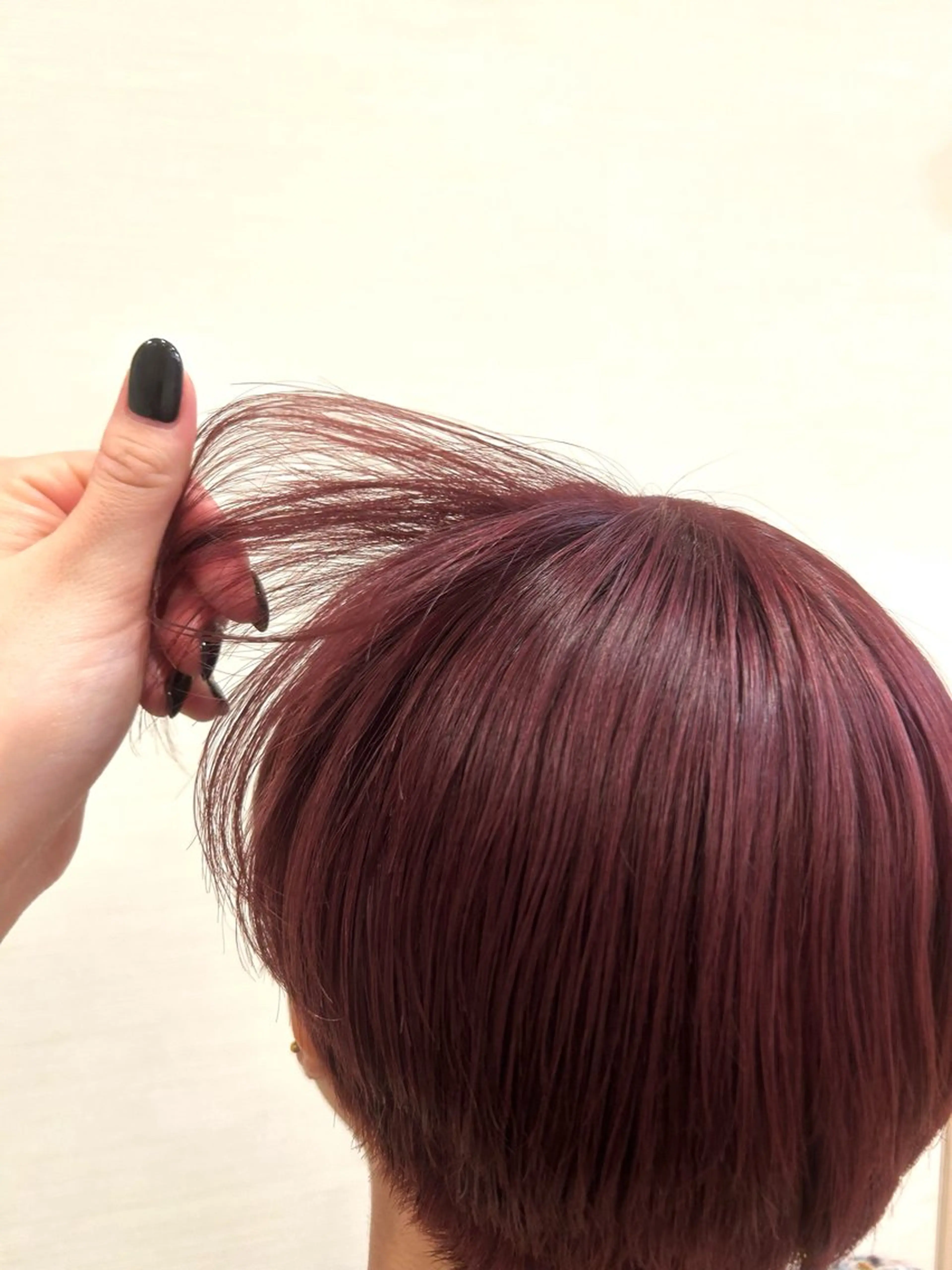 ショート カラー ヘアカラー ミ ユのヘアスタイル