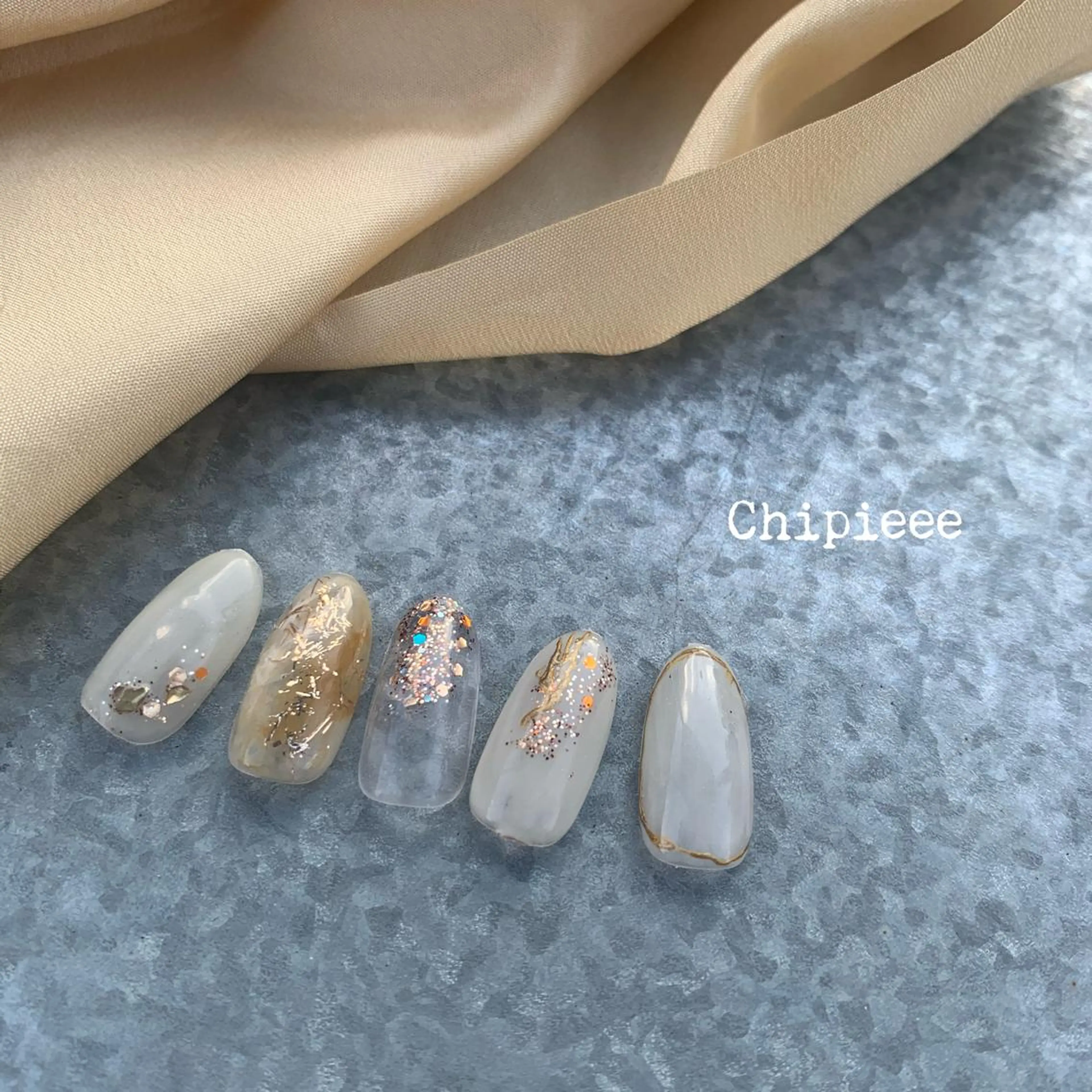 ネイル revia所属・ERI Nailistのネイルデザイン