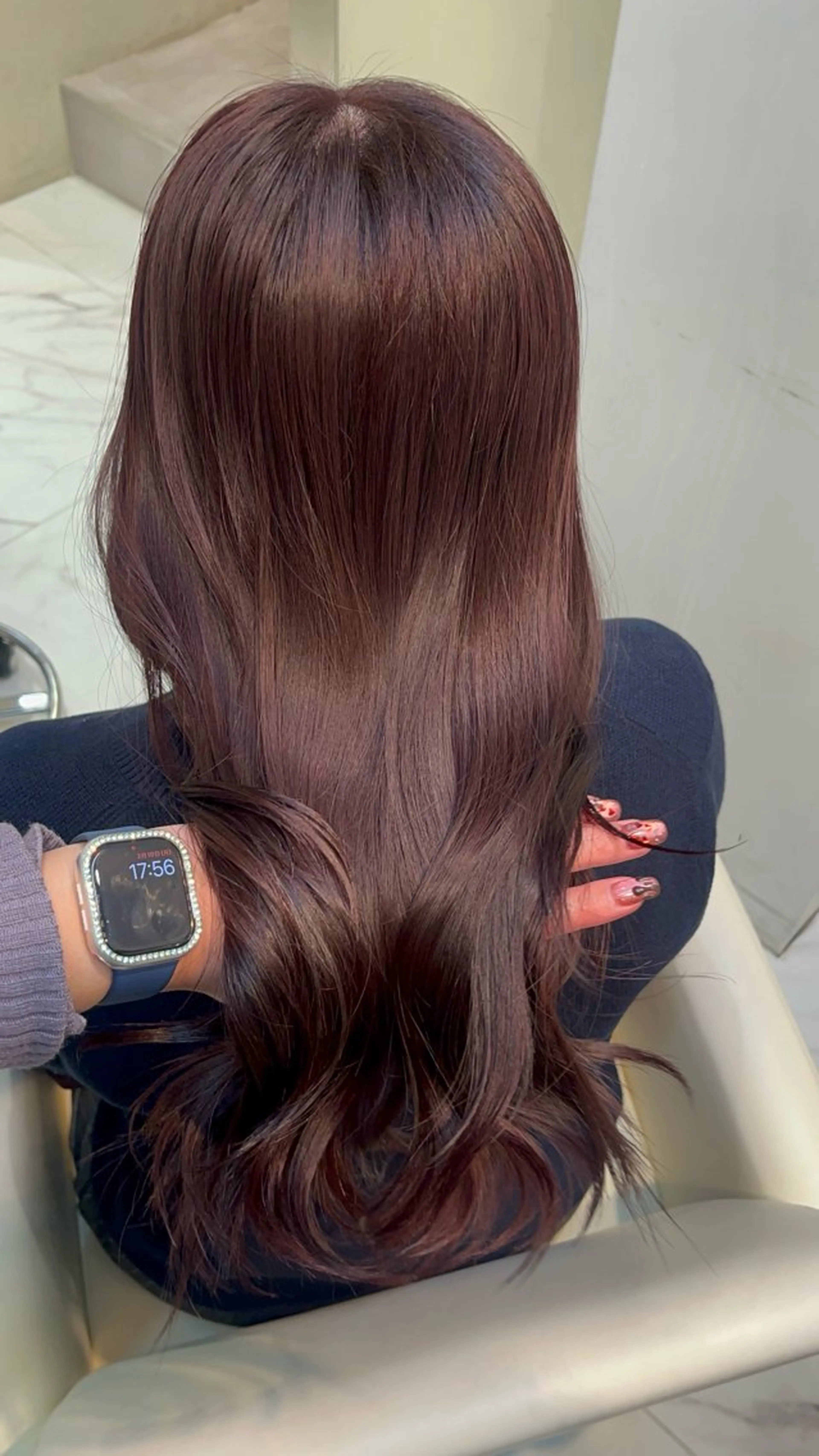 セミロング カラー ヘアアレンジ 愛されカラー🩷 はるなのヘアスタイル