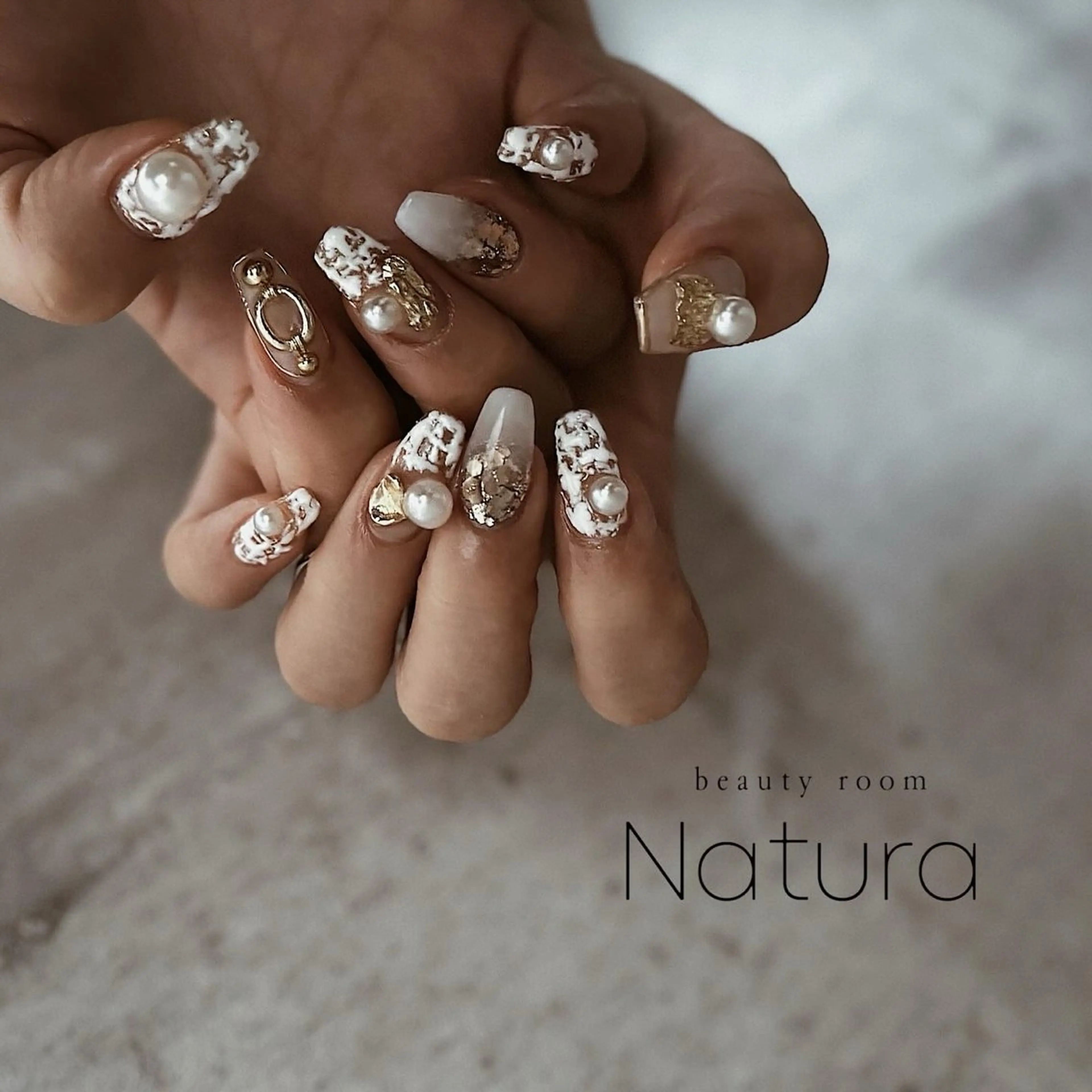 ネイル ハンドネイル beautyroom Naturaのネイルデザイン