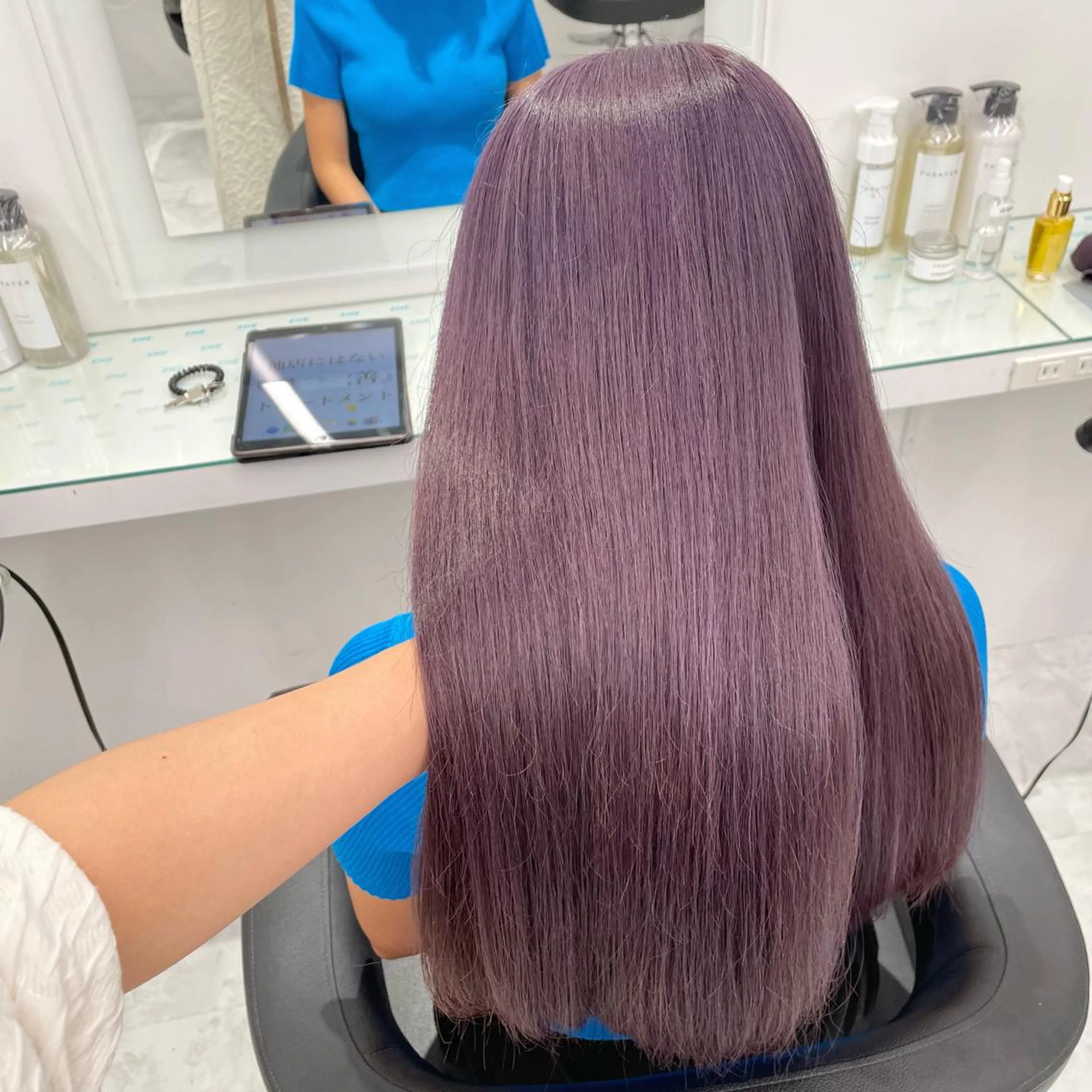 ロング カラー カット ヘアカラー 💗🤍透明感カラー 🤍💗kanonのヘアスタイル