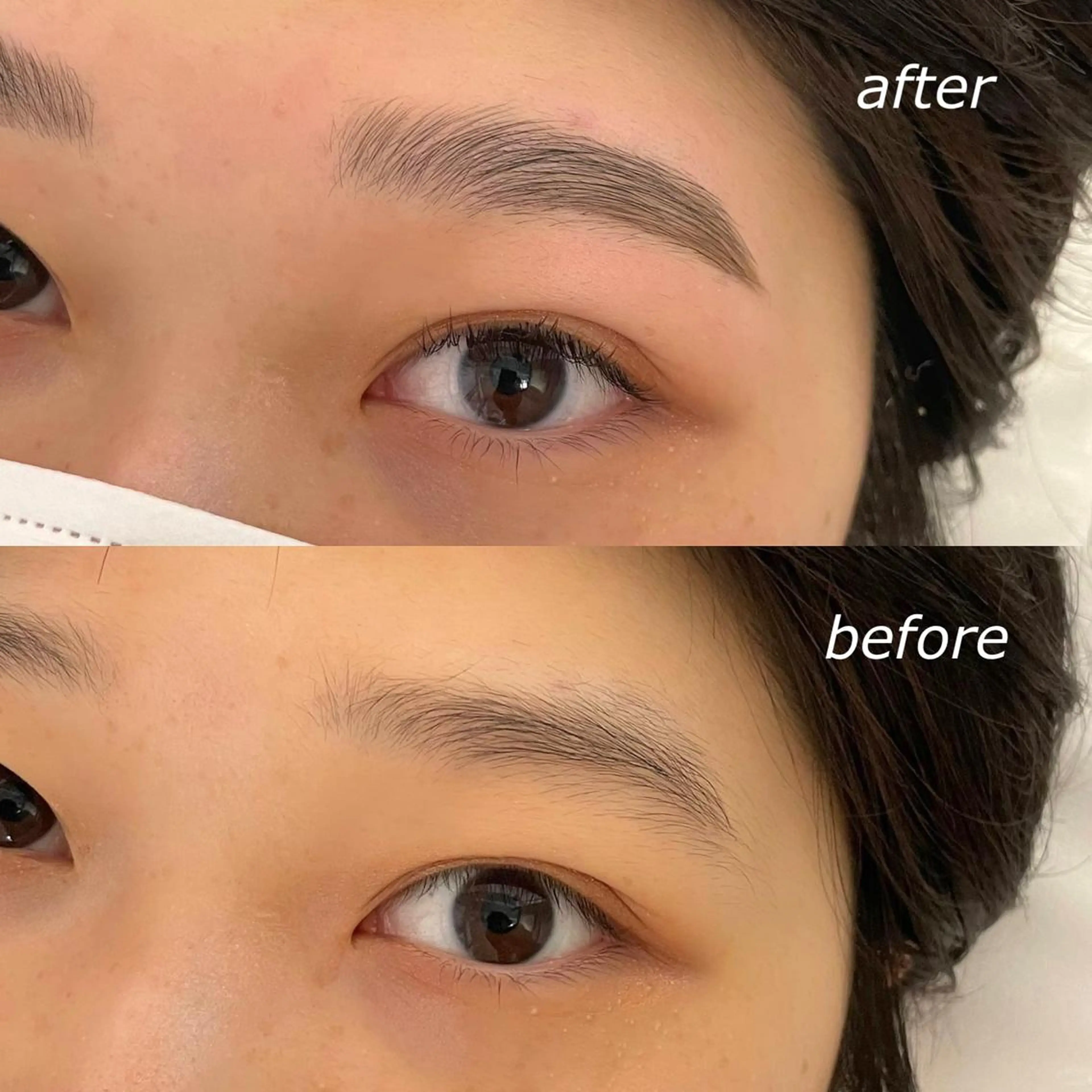 アイブロウ ハリウッドブロウリフト 吉祥寺kasumi 🌛eye/browのマツエク・マツパデザイン