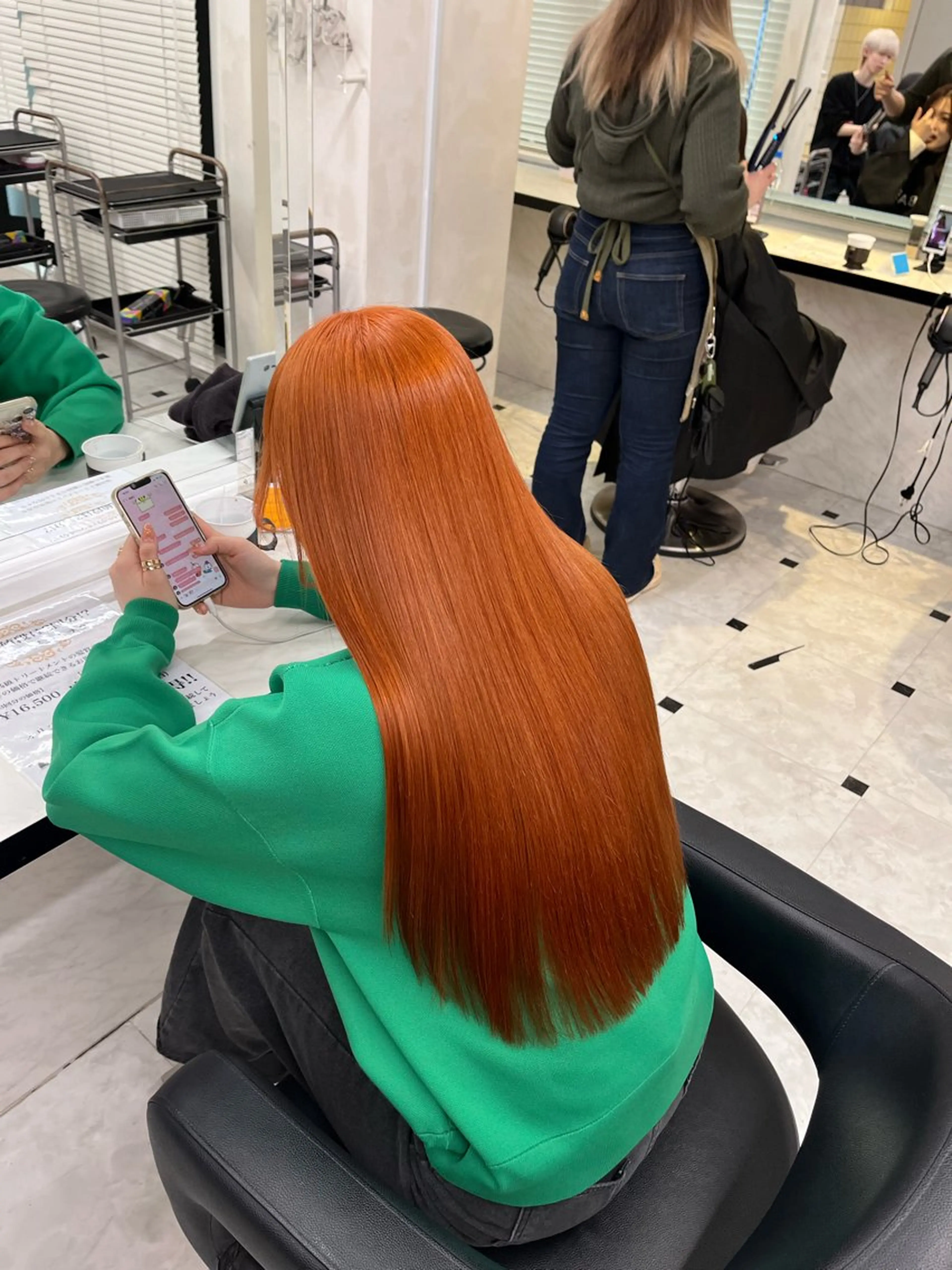 【学割U24限定クーポン】🌸ケアブリーチ込みダブルカラー🌸の写真