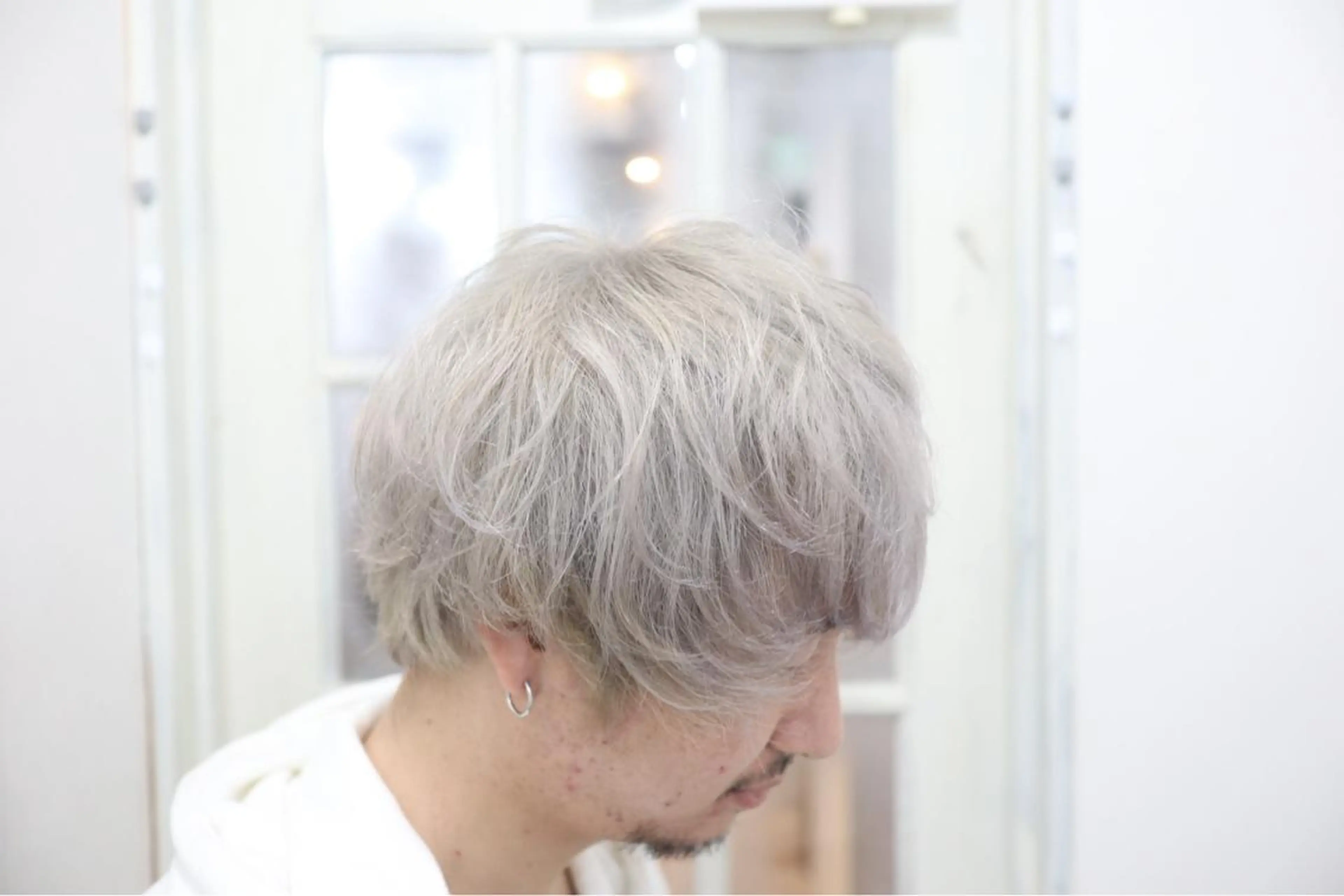 ショート カラー アディクシーカラー ベージュカラー ブリーチ ケアブリーチ ダブルカラー ヘアカラー トリートメント ✨池袋ブリーチ特化 Hibiki✨のヘアスタイル