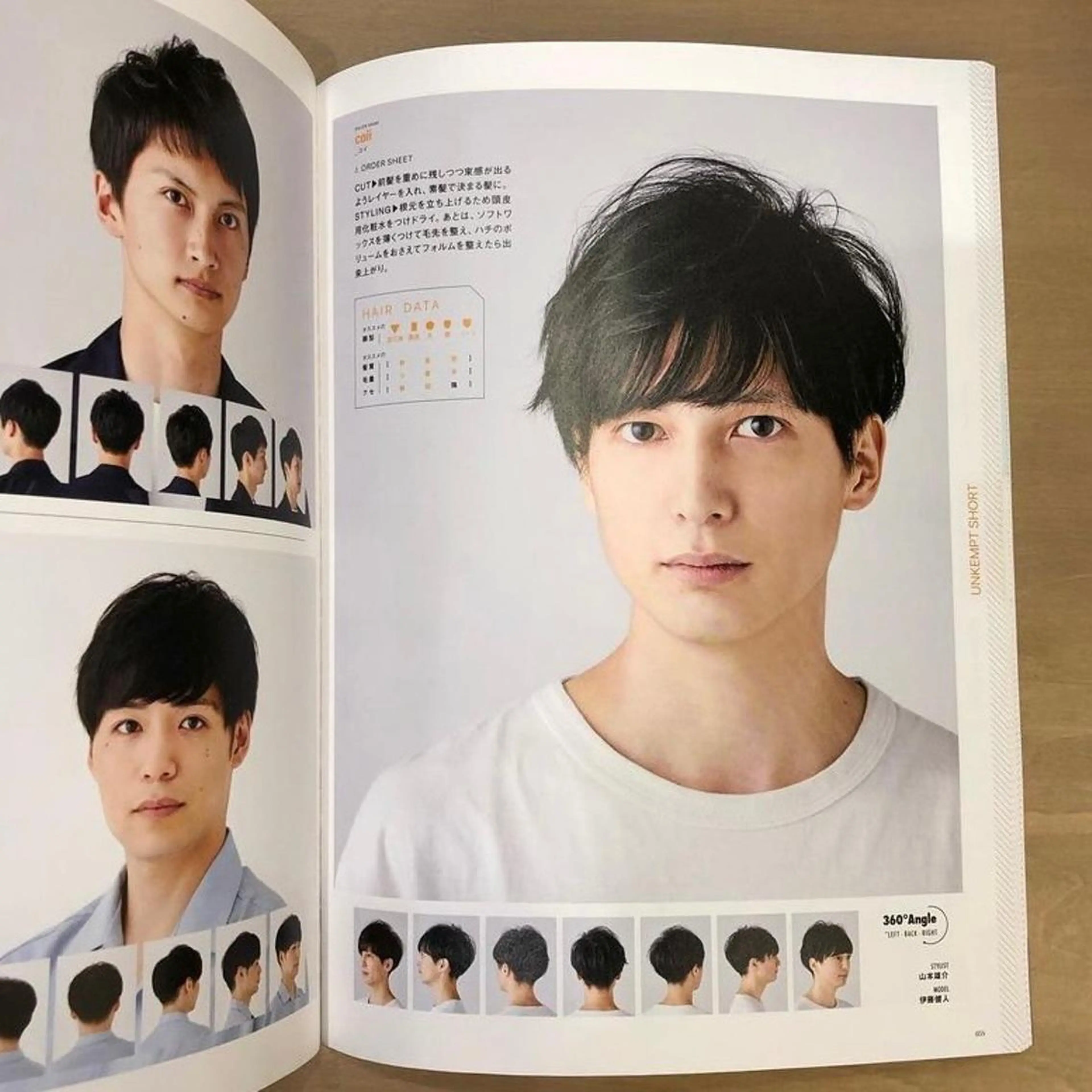 メンズ happy  man 🌸血色カラー🌸のヘアスタイル