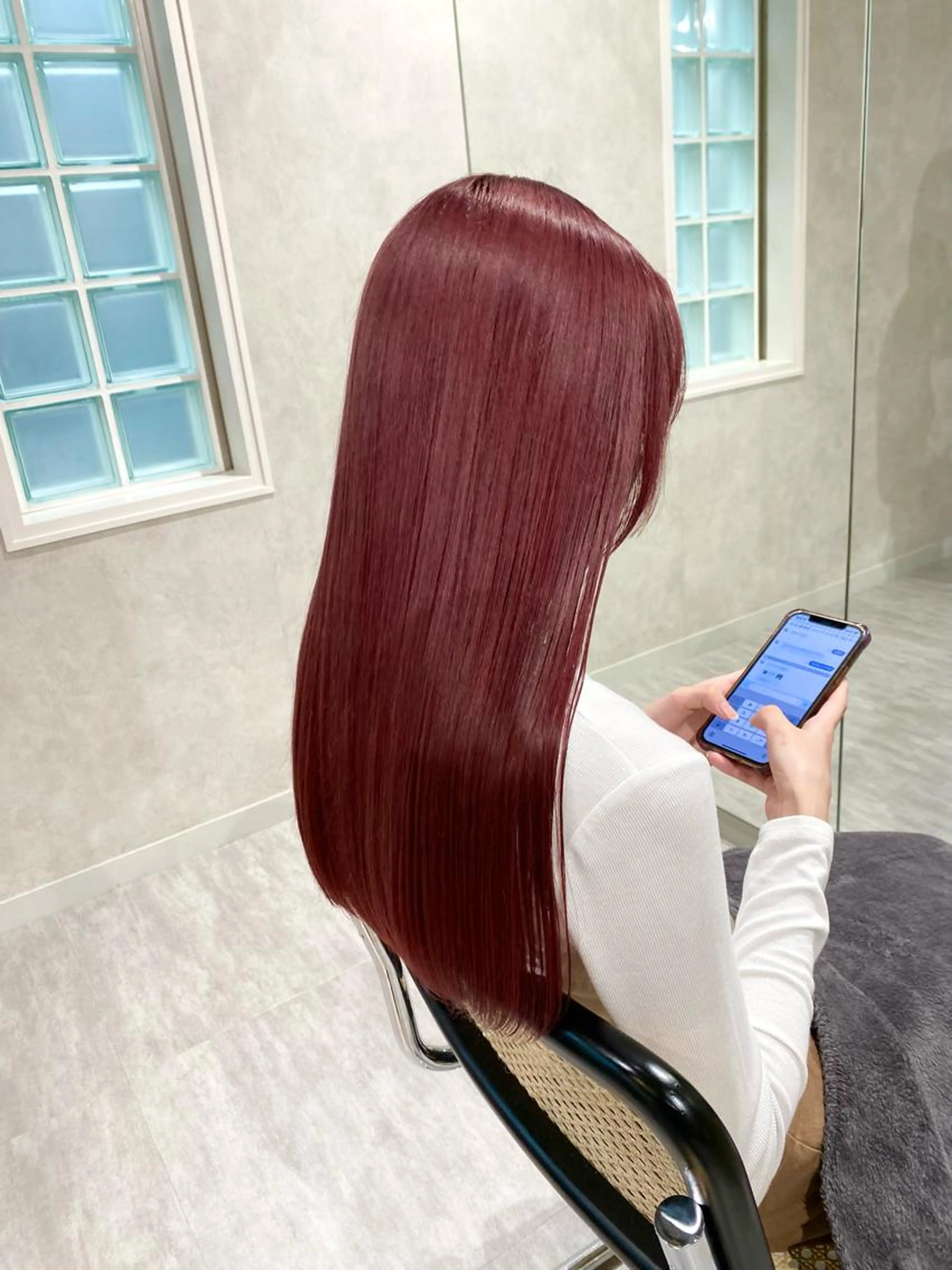 【minimo期間限定50%off】​〜​カット＋ブリーチなしダブルカラー​〜​の写真