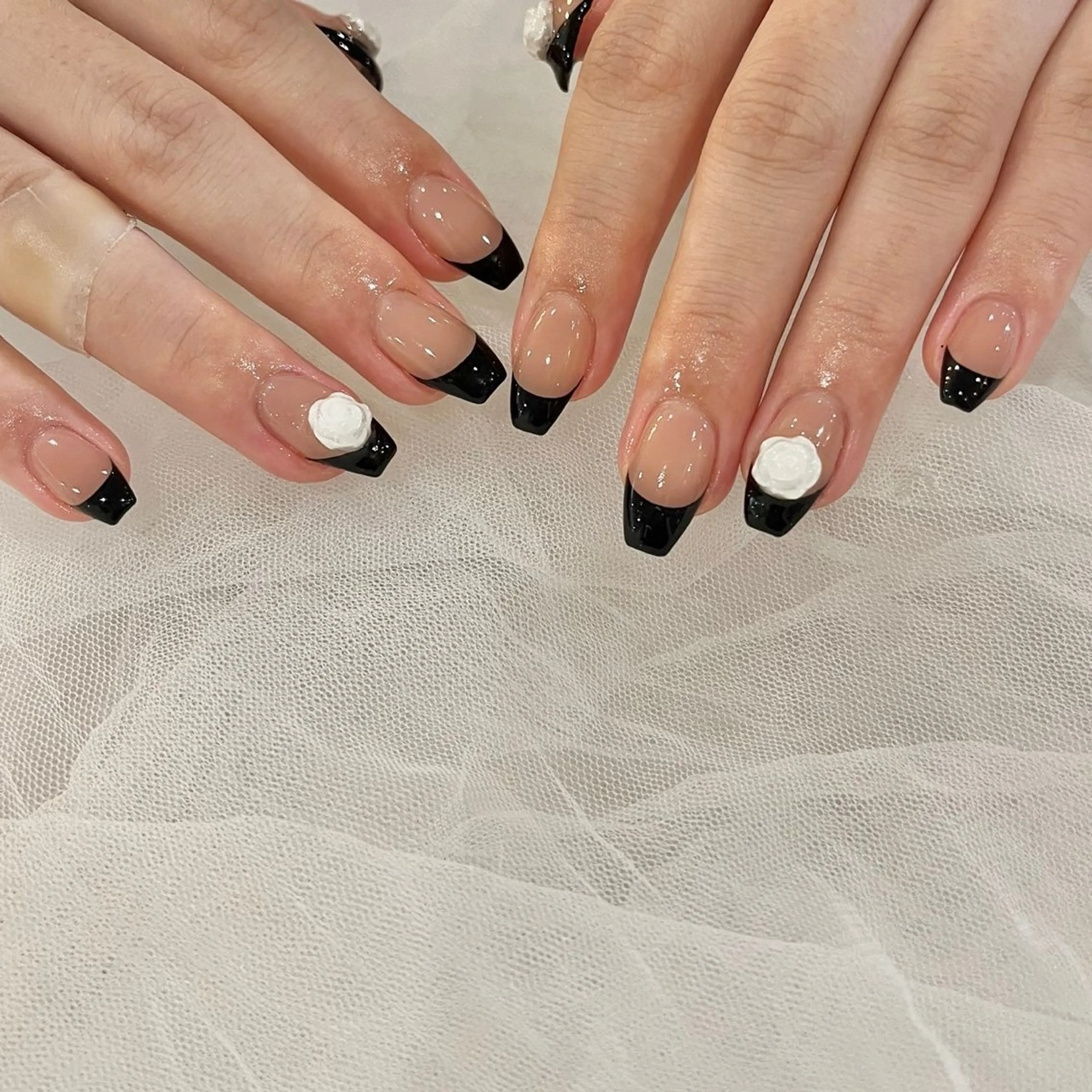 ネイル 0203ムニムサン 💙Honokaのネイルデザイン