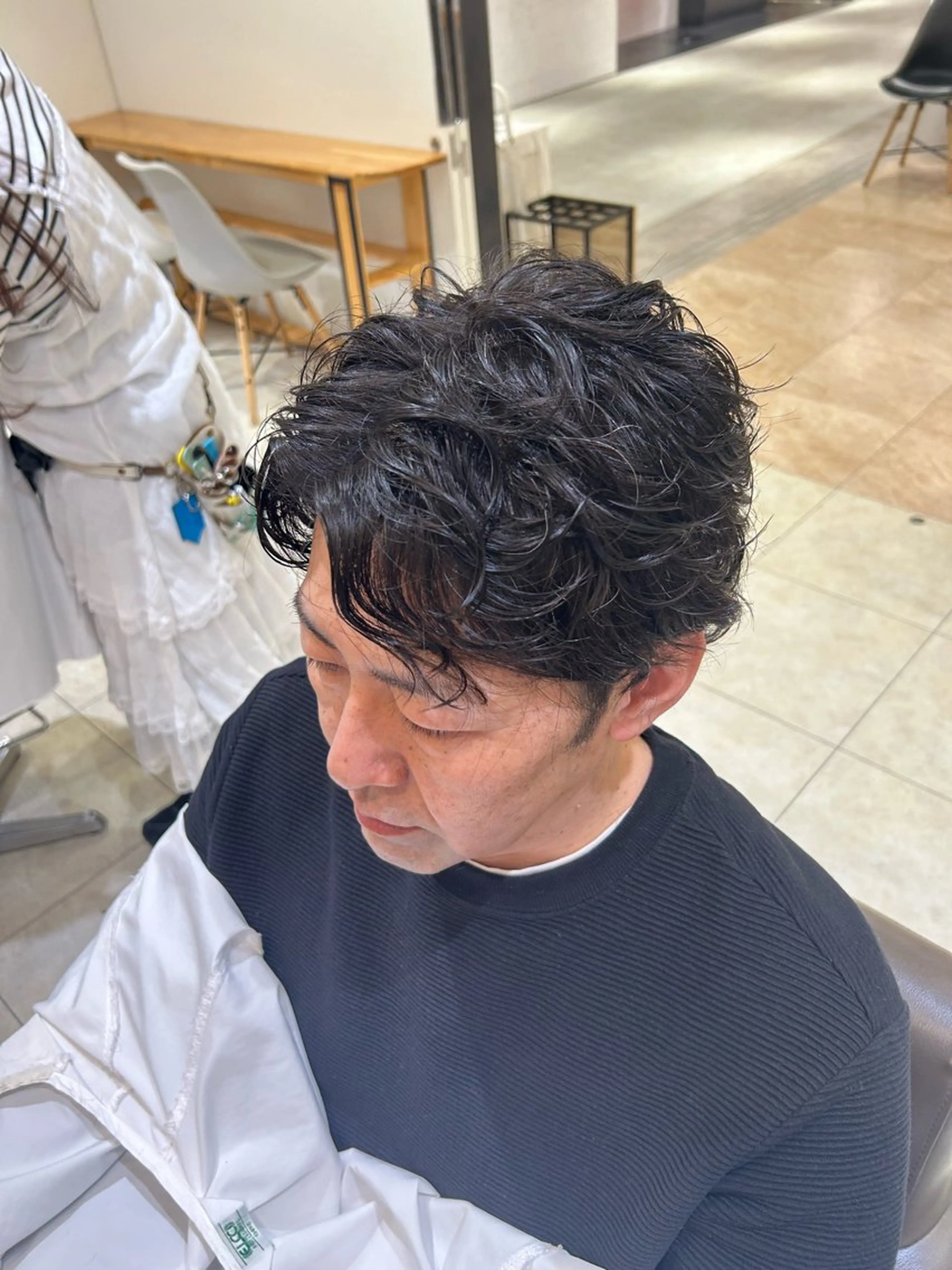 パーマ メンズ Nonoka 当日予約歓迎のヘアスタイル