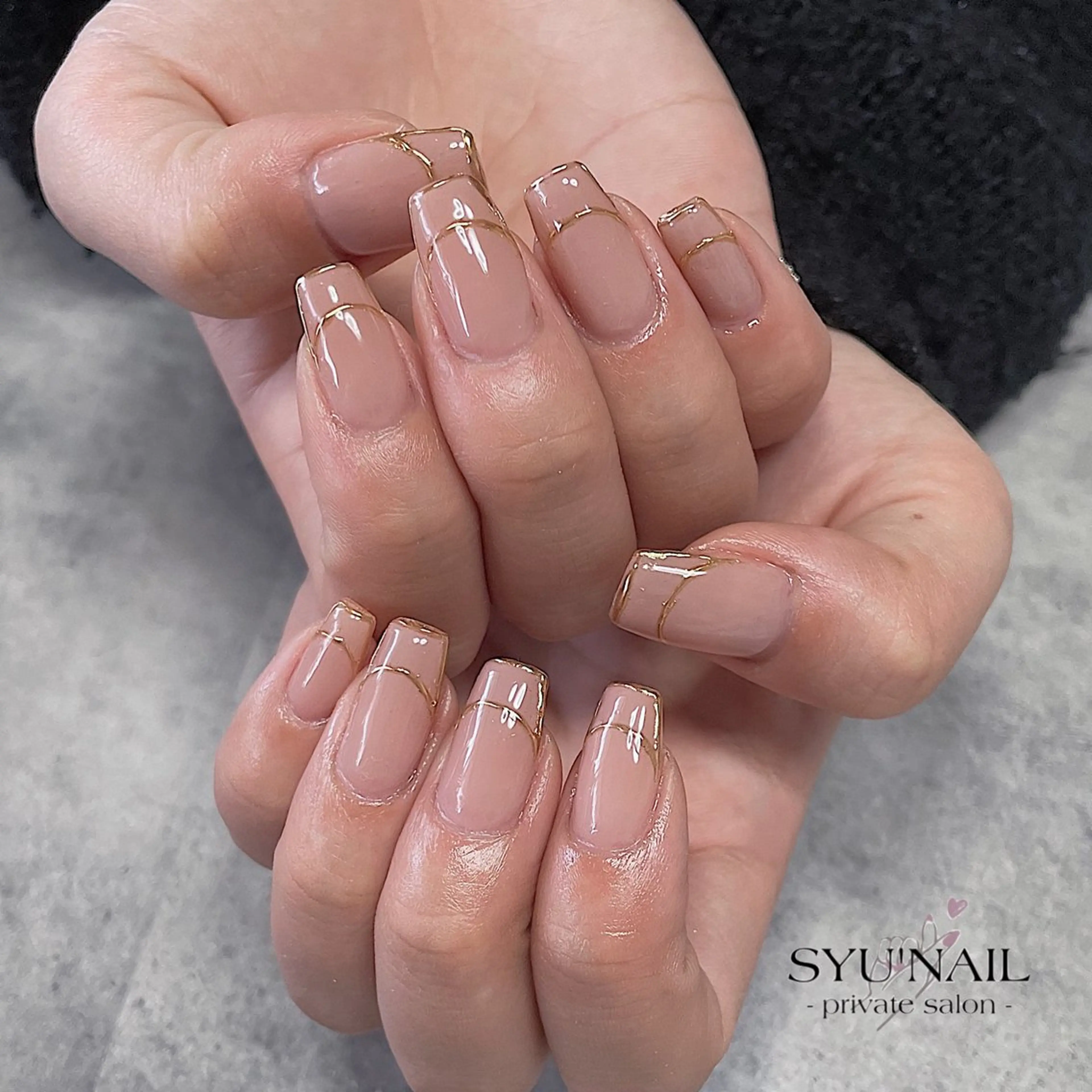 ミディアム ハンドネイル SYU'NAIL /YUKIのネイルデザイン