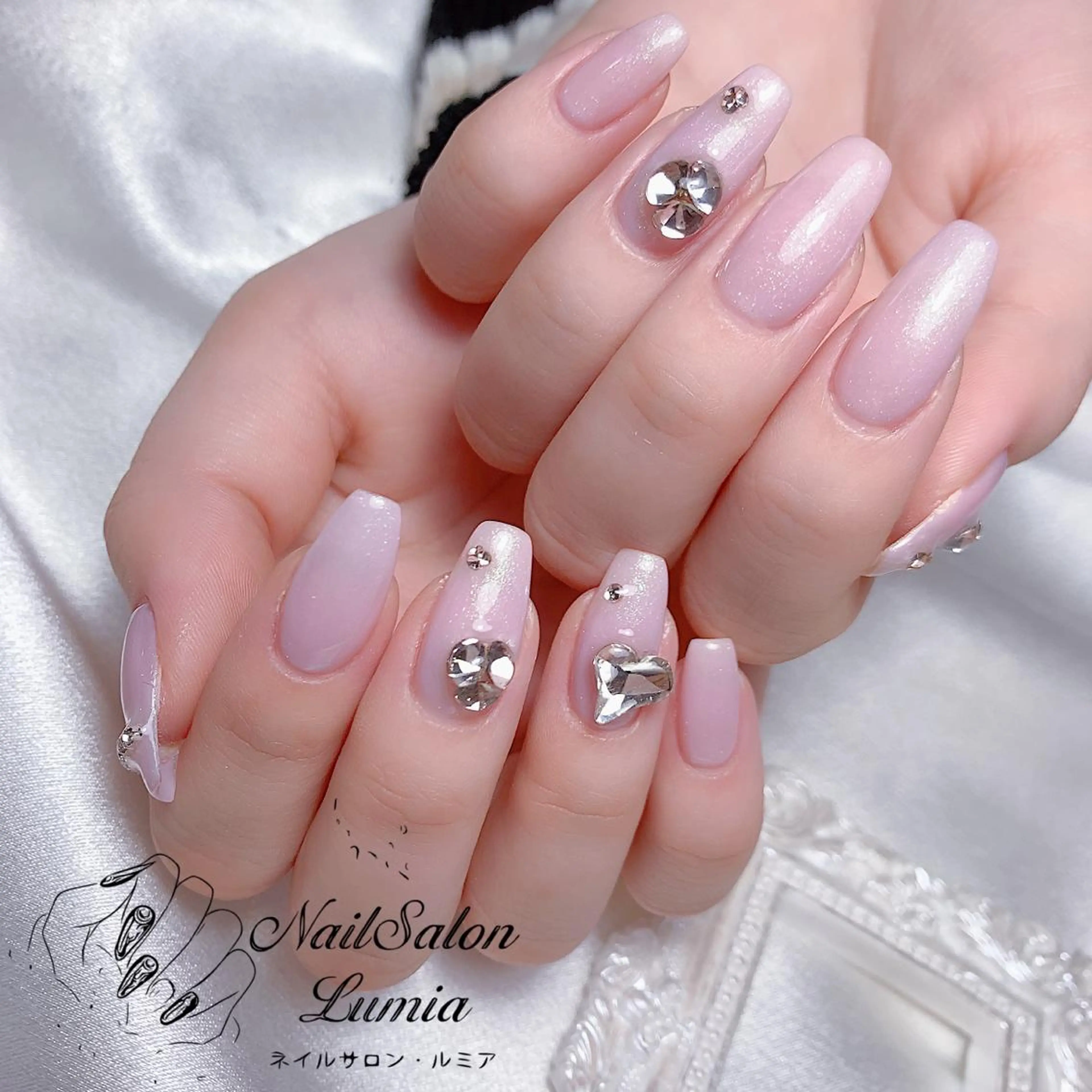 ネイル ハンドネイル ネイルサロン ルミア Lumia 店長のネイルデザイン