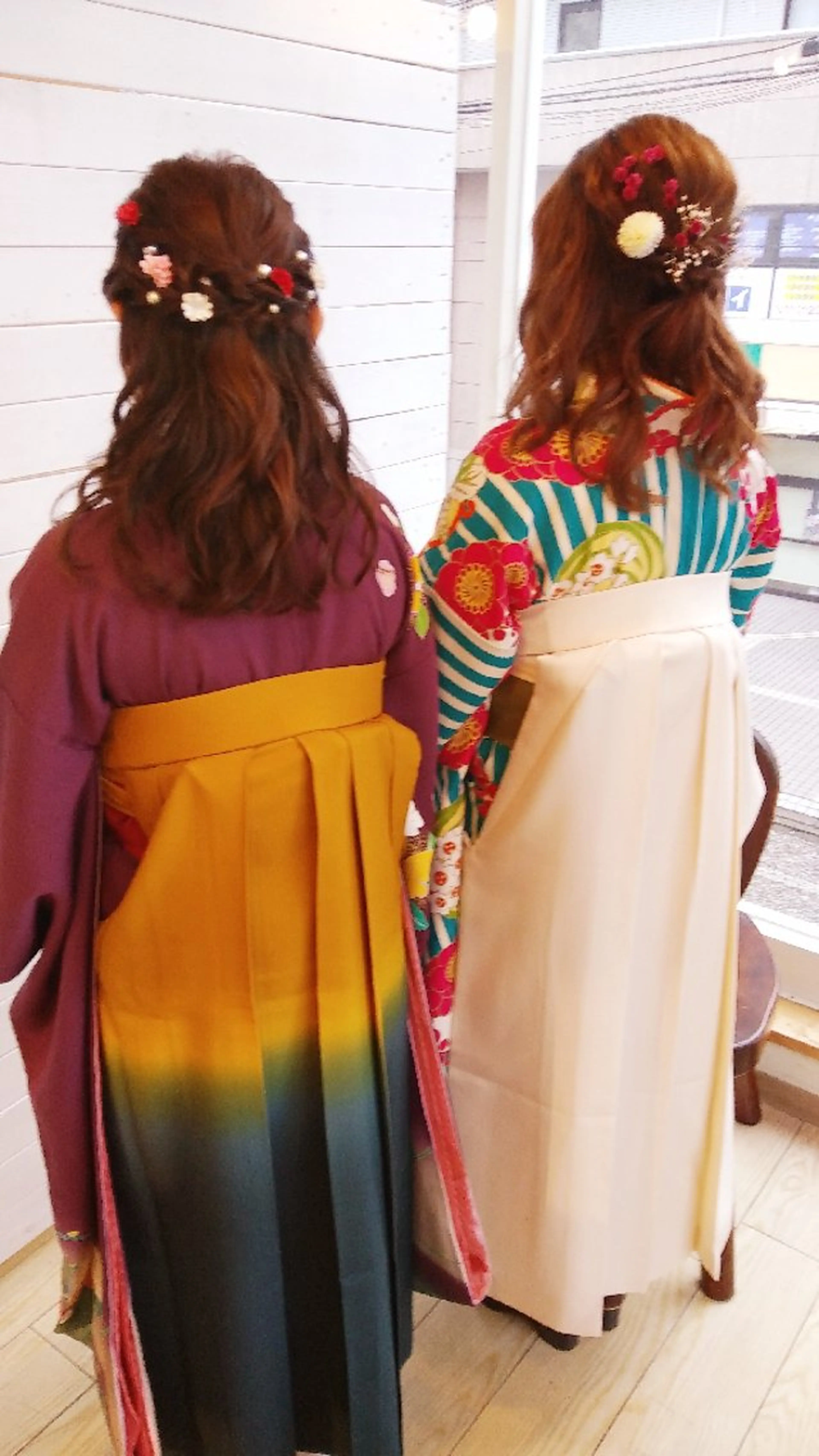 🍀卒業式　袴着付け+セット✨の写真