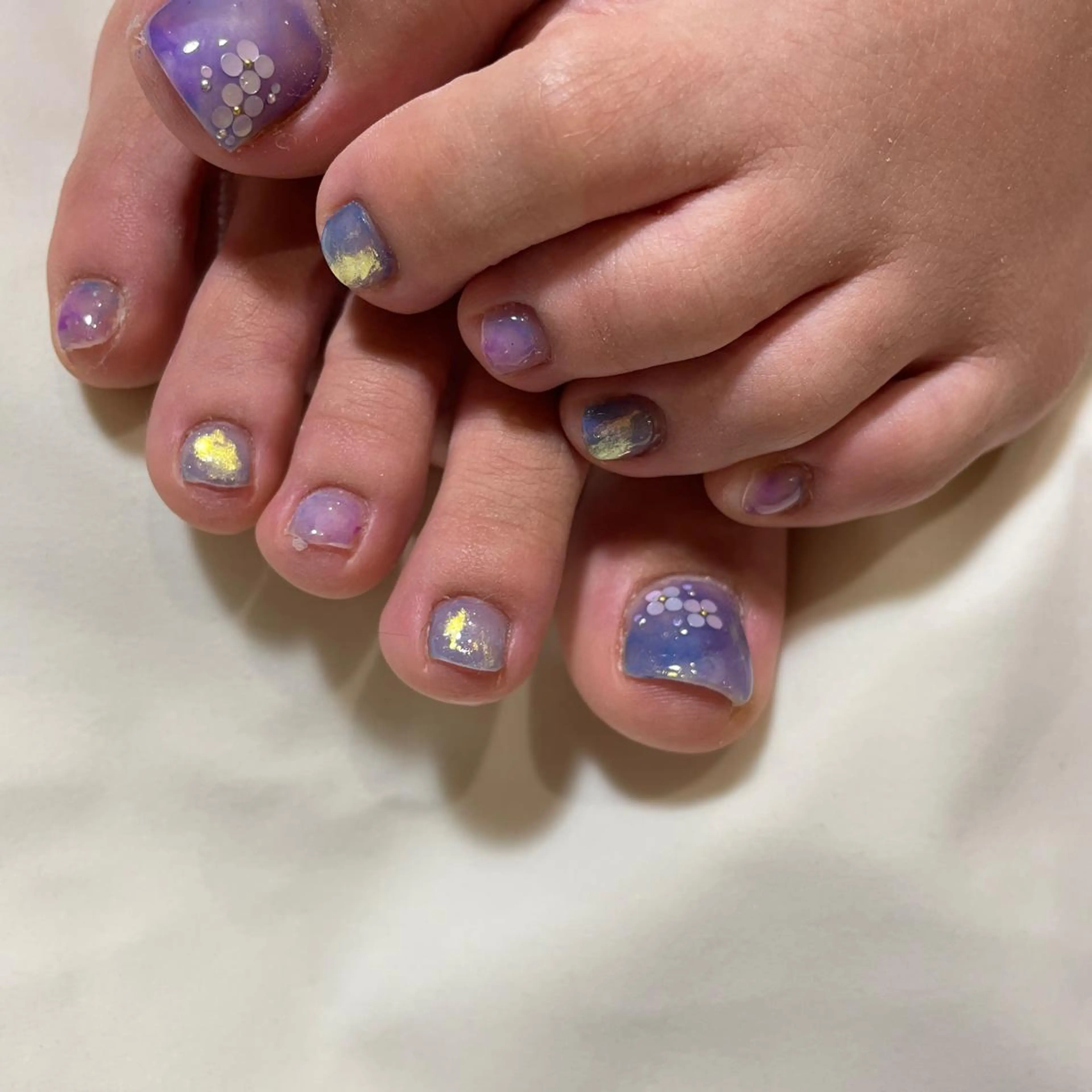 ネイル ハンドネイル フットネイル ゆびノさき茨木店 ニュアンス/アートのネイルデザイン