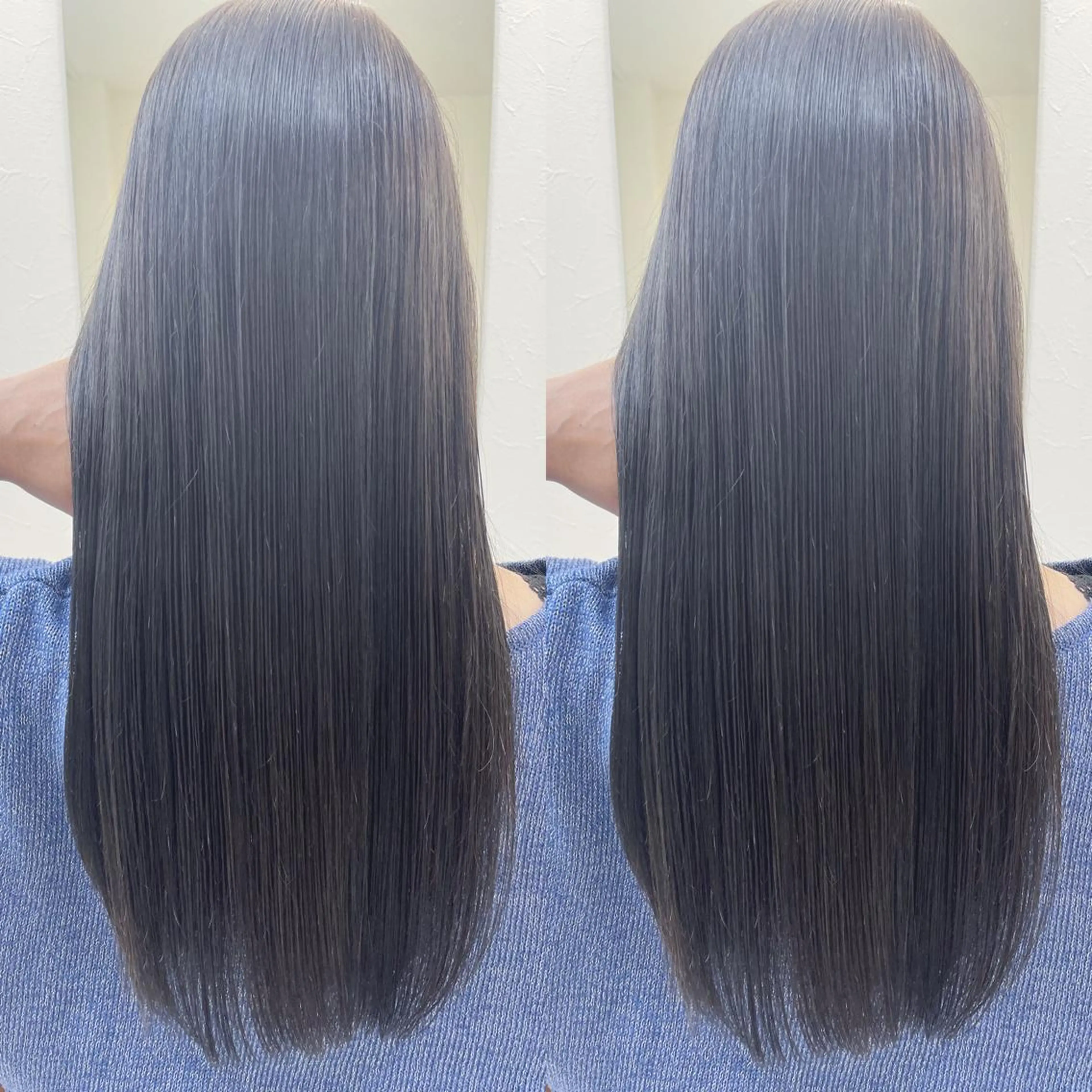 ロング 髪質改善 カット ヘアカラー 縮毛矯正 トリートメント H (エイチ) 烏丸御池店のヘアスタイル