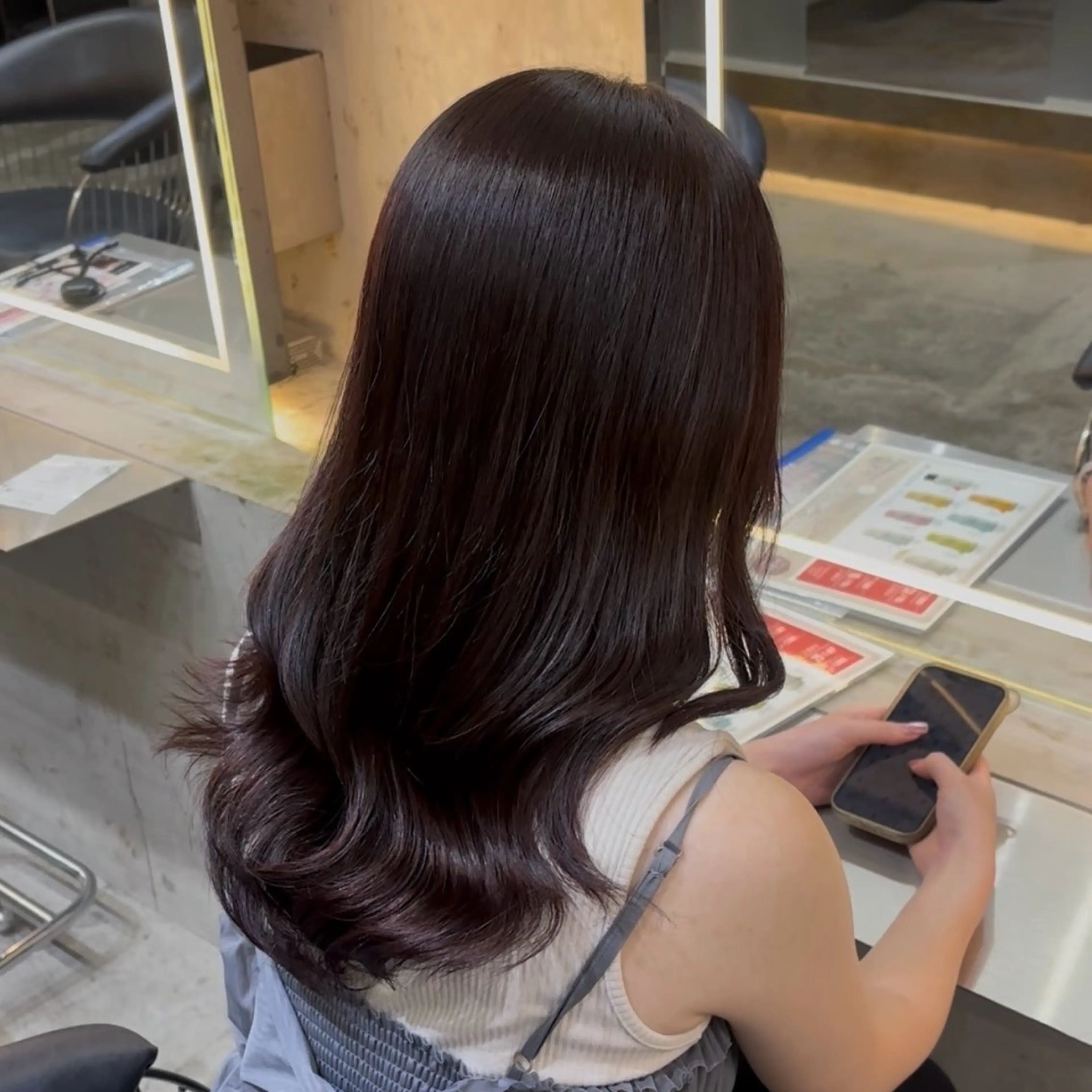 カラー 渡辺 晃樹のヘアスタイル