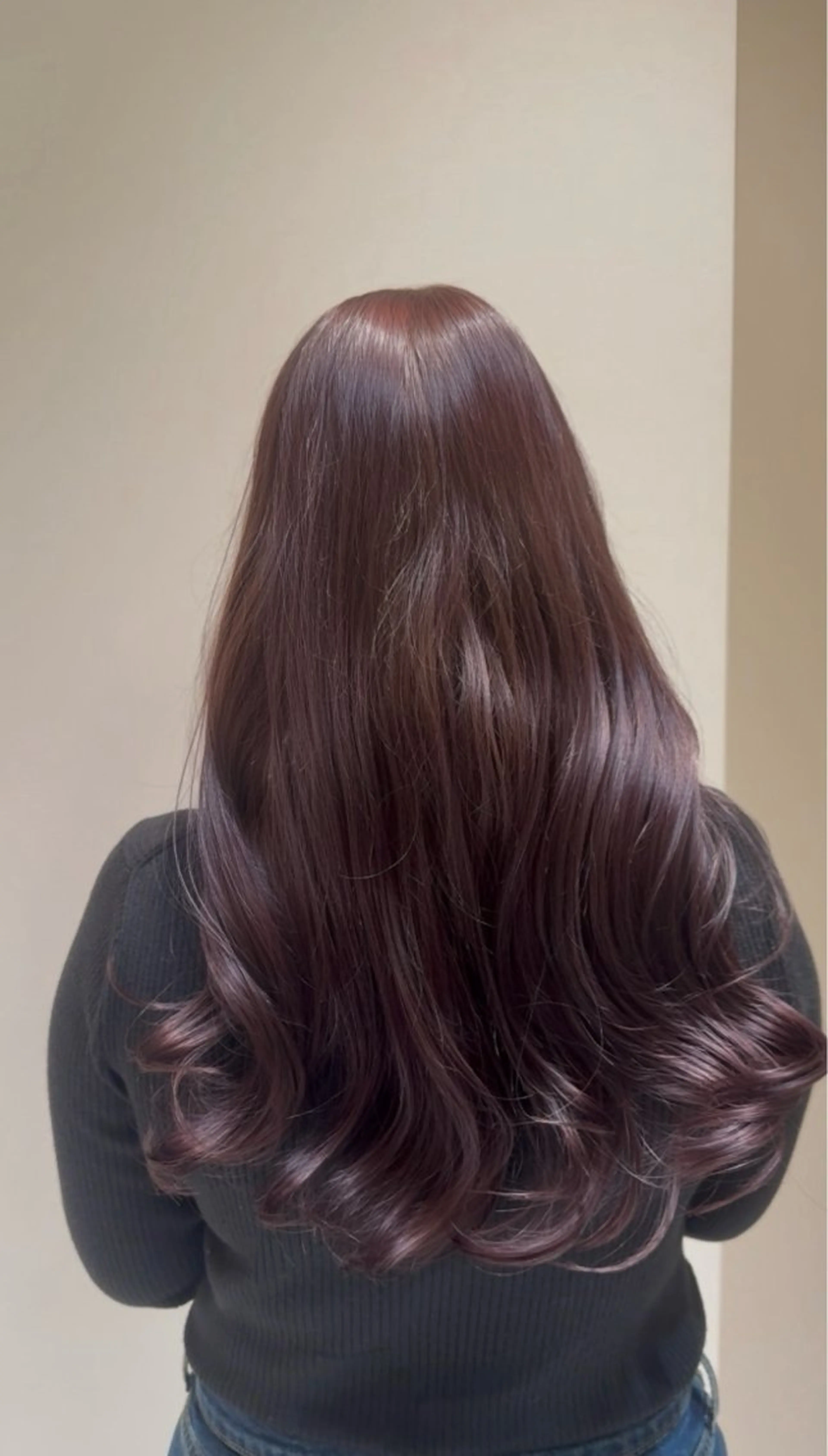 ロング カラー ブラウンカラー ピンクカラー ピンクブラウン ヘアカラー トリートメント yana /ブリーチモデルのヘアスタイル