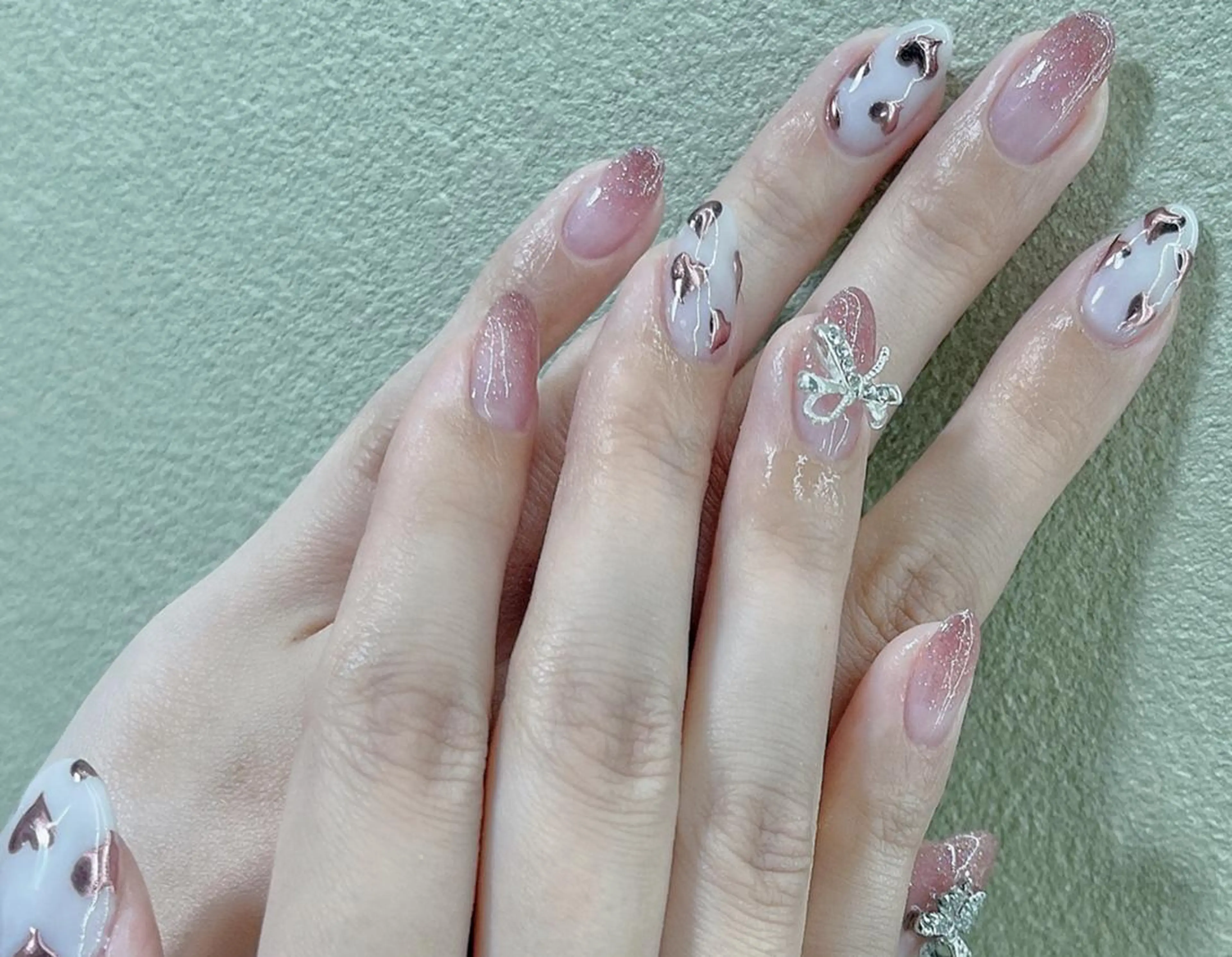 ネイル 🦋y y Nail 🤍のネイルデザイン