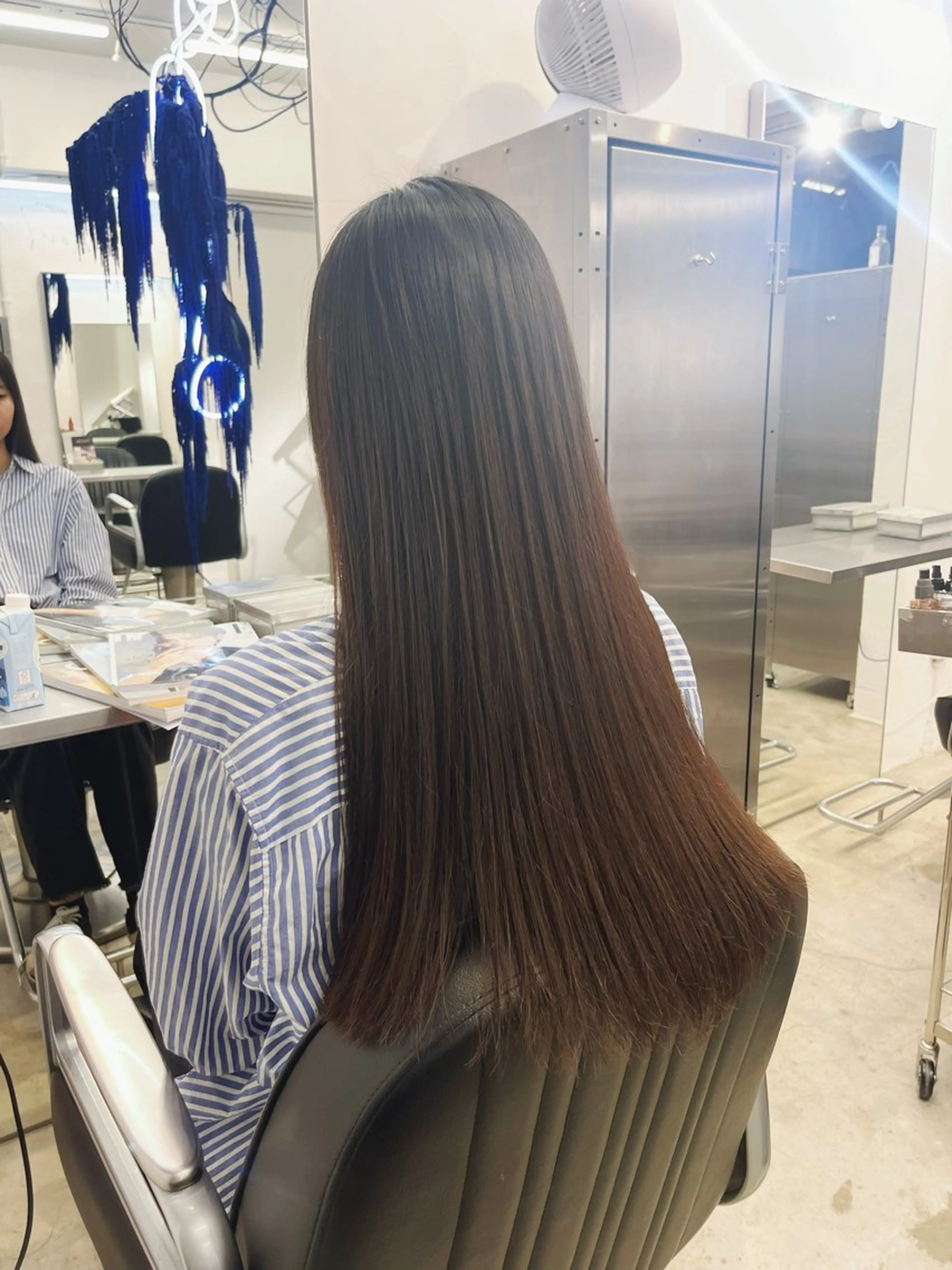 🔵縮毛矯正🔵　練習モデル募集しております。材料費分として¥7,000いただいております。の写真