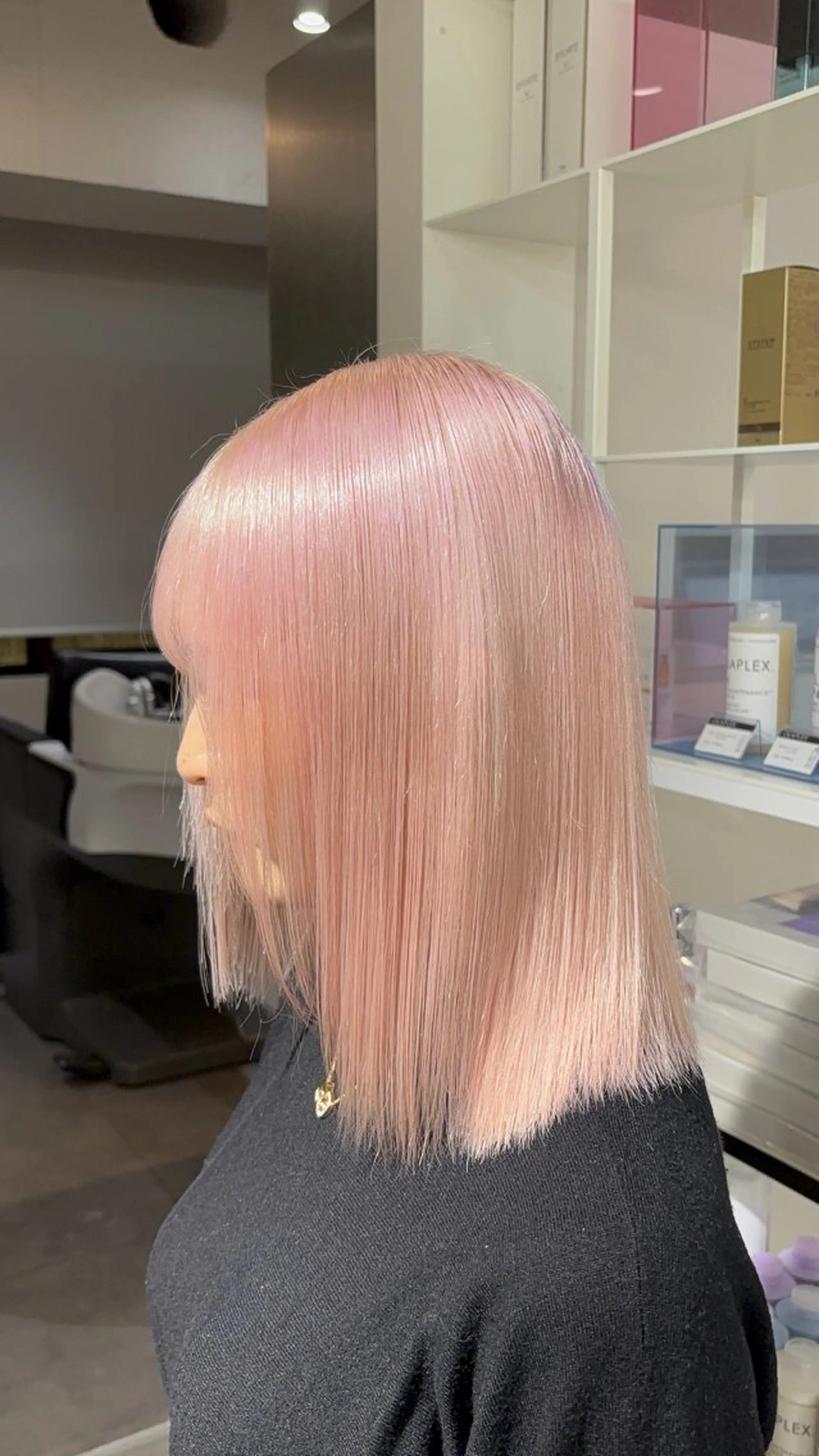 ミディアム カラー 圧倒的クオリティのブ リーチ/Tomokiのヘアスタイル