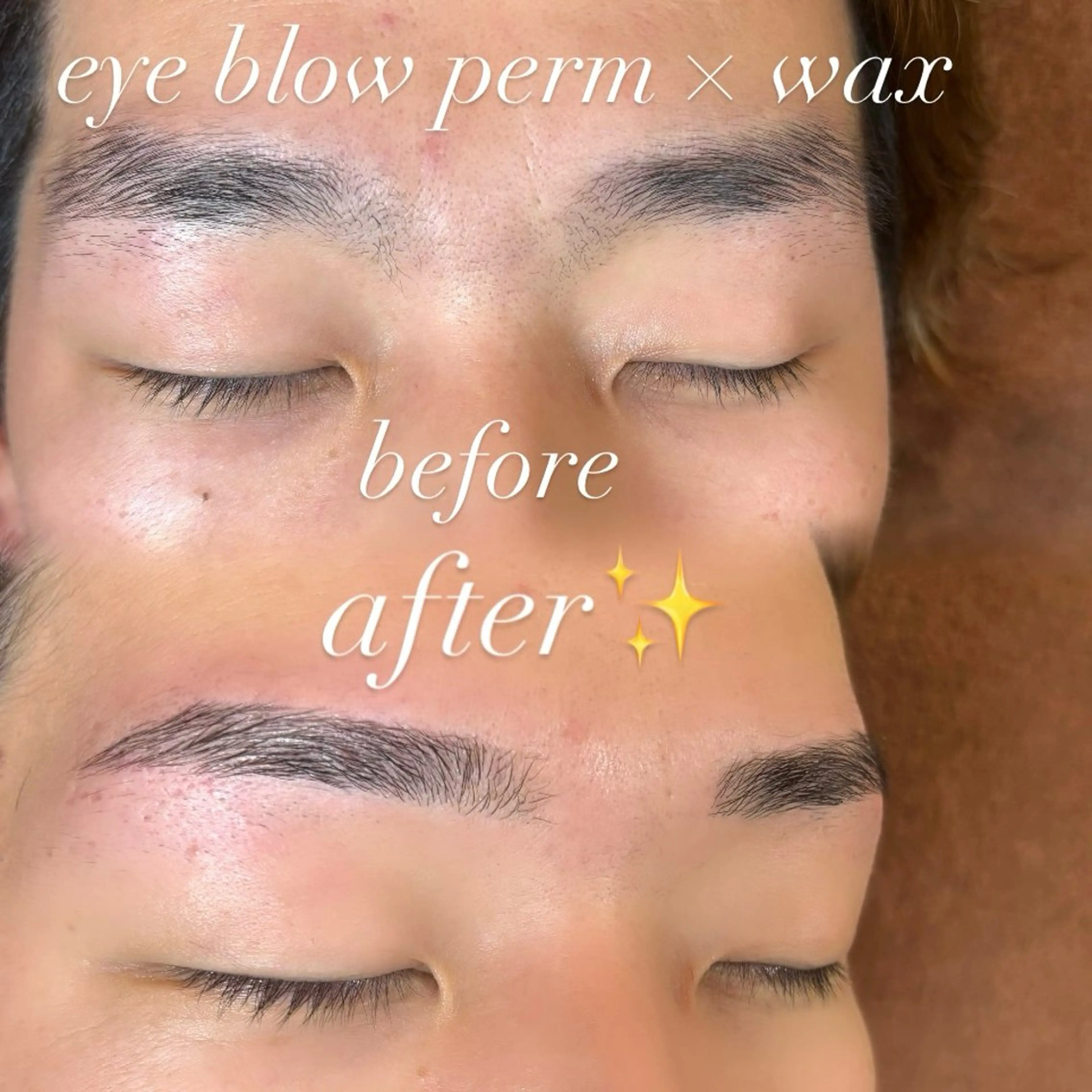 メンズ アイブロウ alones sakiのマツエク・マツパデザイン