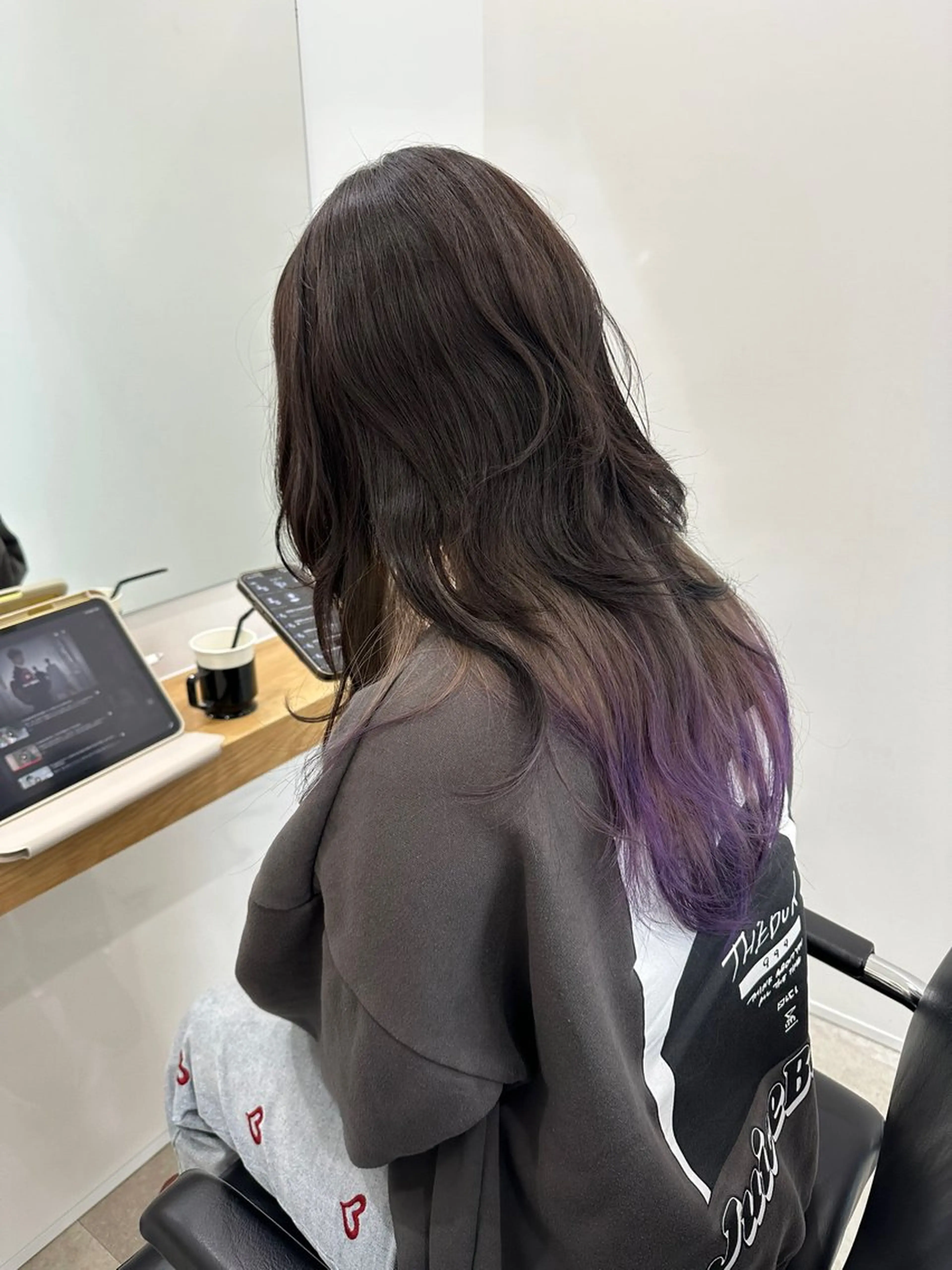 ロング カラー レイヤー/ナチュラル 💐nao.のヘアスタイル