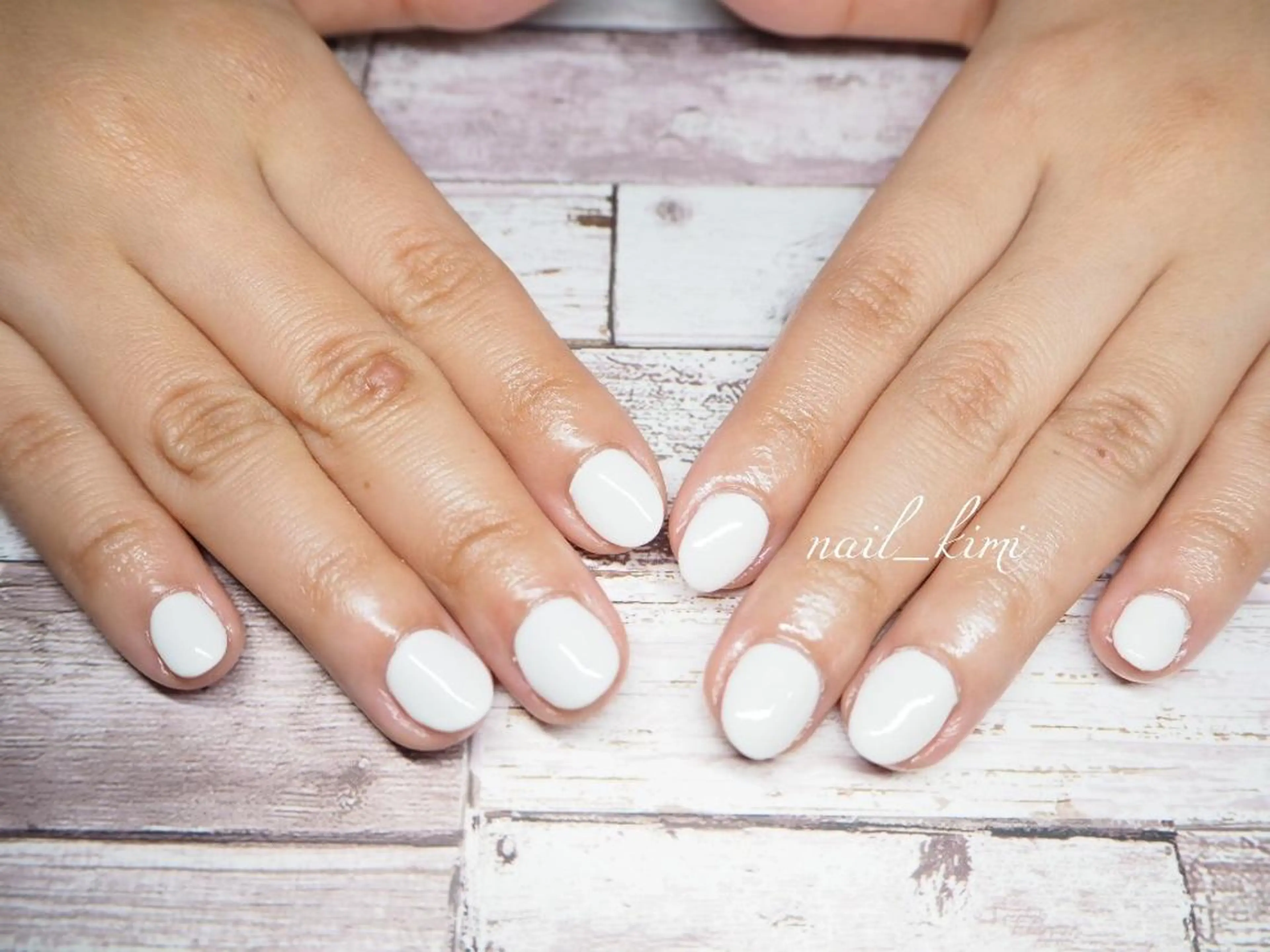 ネイル ワンカラーネイル ConneQt所属・ETHOSENSE. kimikaのネイルデザイン