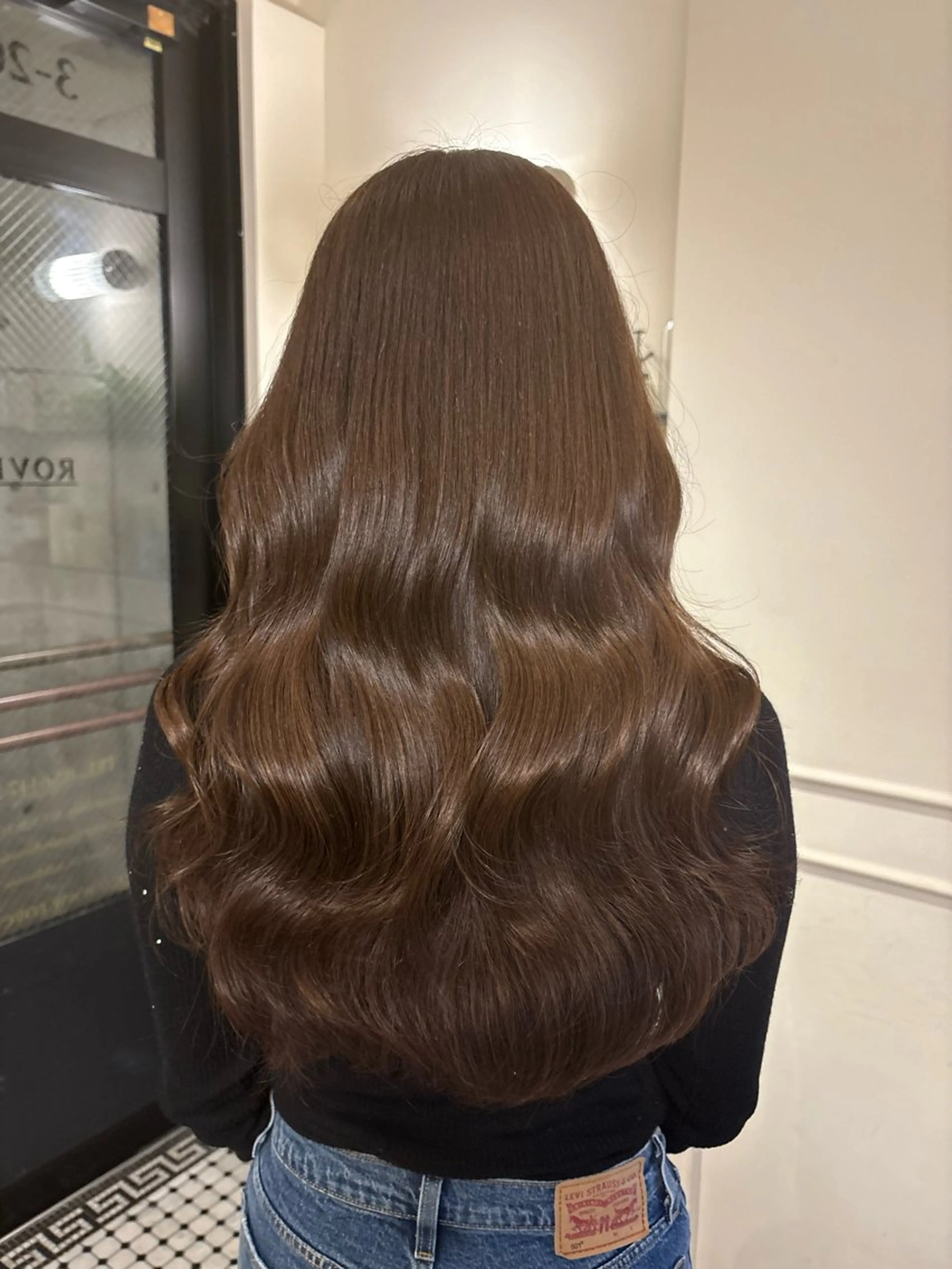 ロング カラー ヘアカラー トリートメント Konomura Neneのヘアスタイル