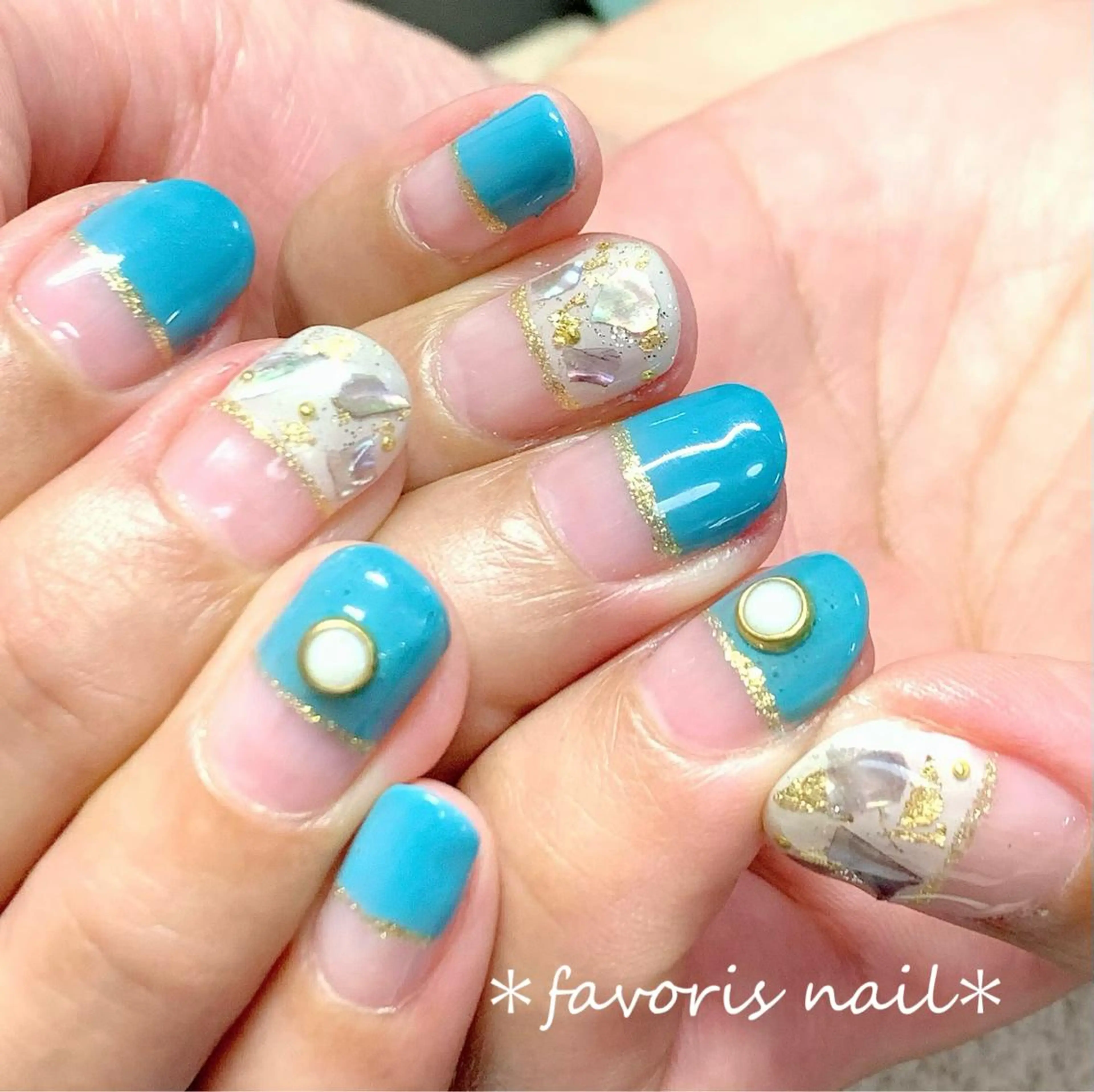 ネイル favoris nail🌼のネイルデザイン