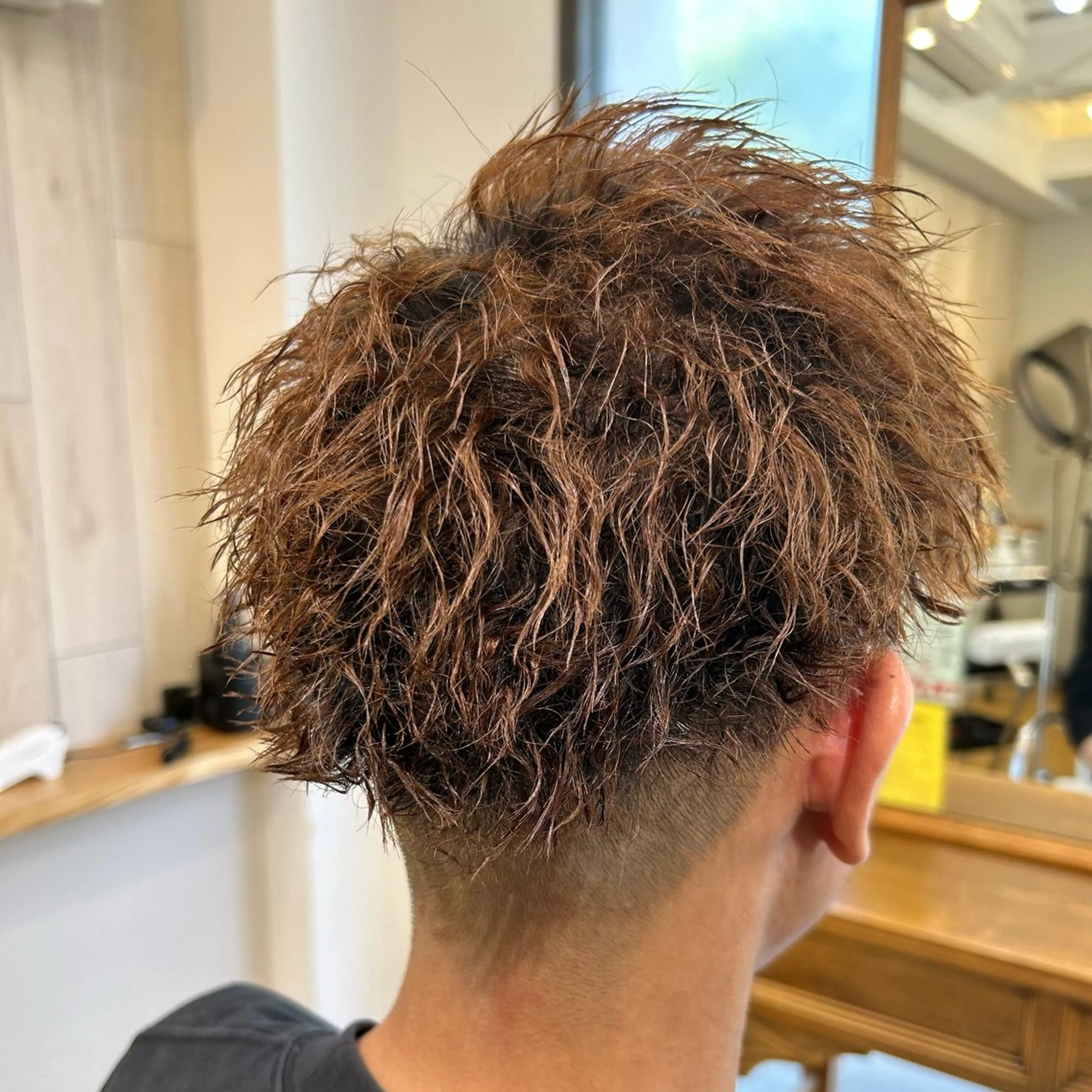 メンズカット+カラー+パーマ(種類選択可)の写真