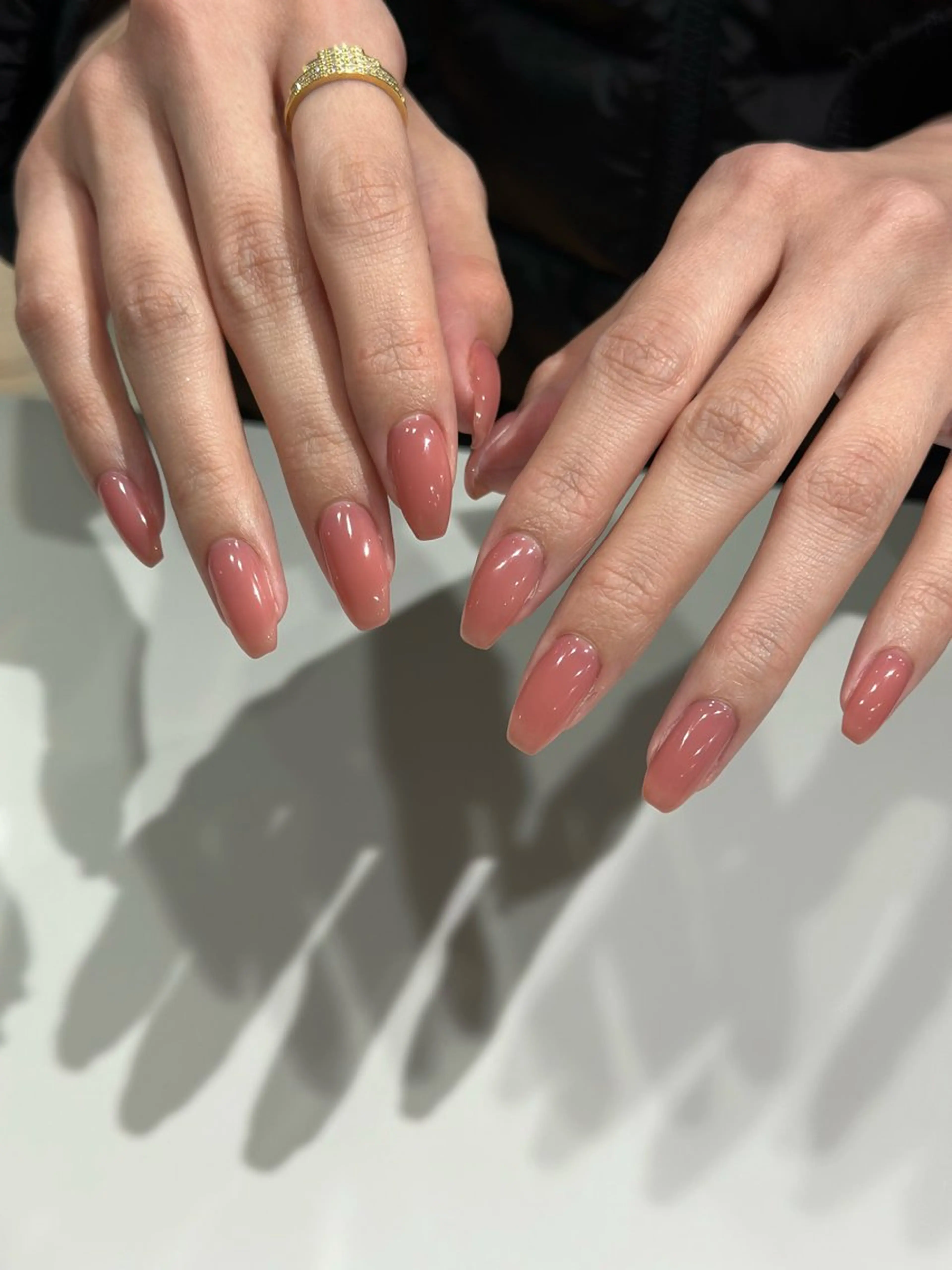 ネイル ワンカラーネイル DL•BEAUTY / AKANEのネイルデザイン