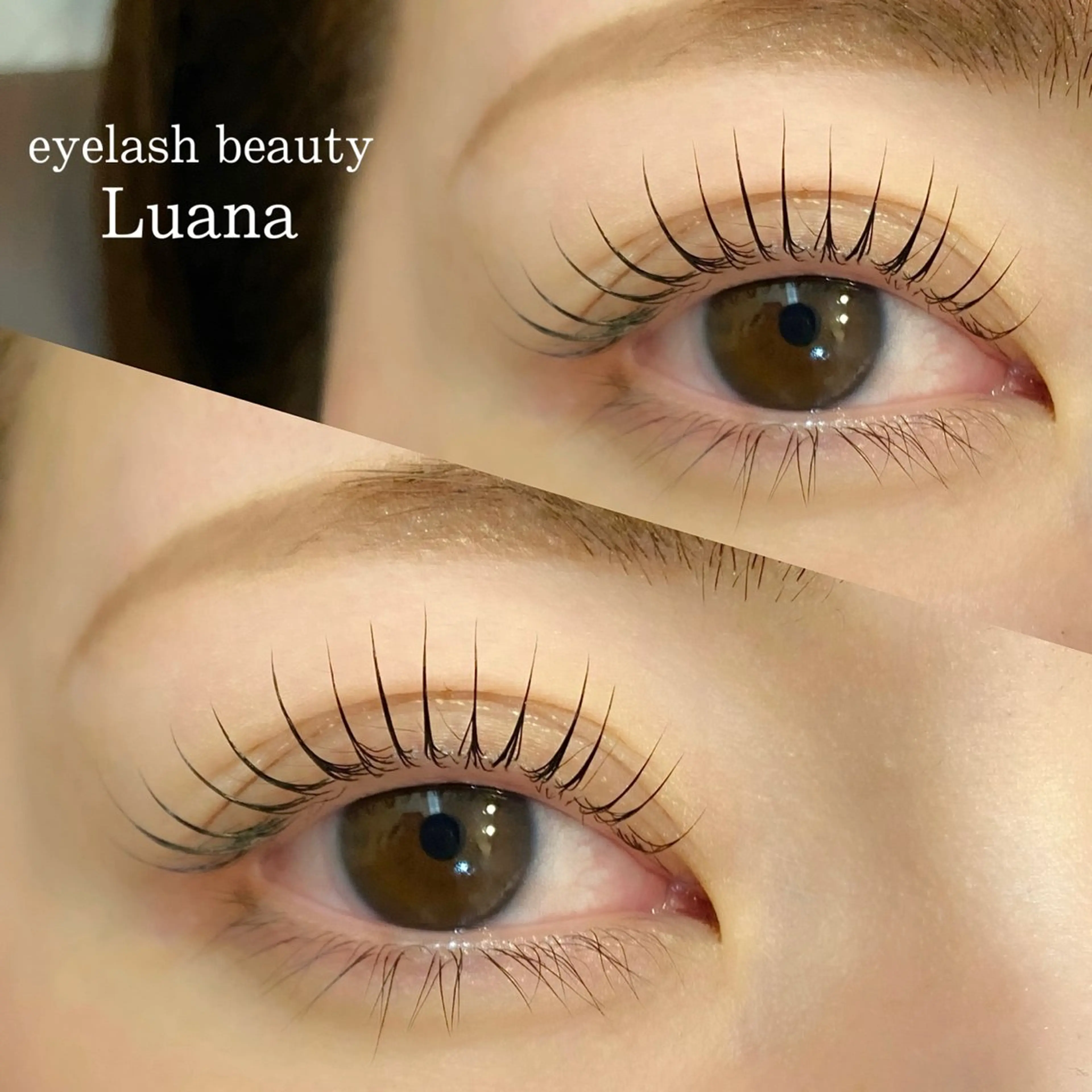 マツエク・マツパ マツパ eyelash beauty Luana所属・🌺Luana🐬 yukariのマツエク・マツパデザイン