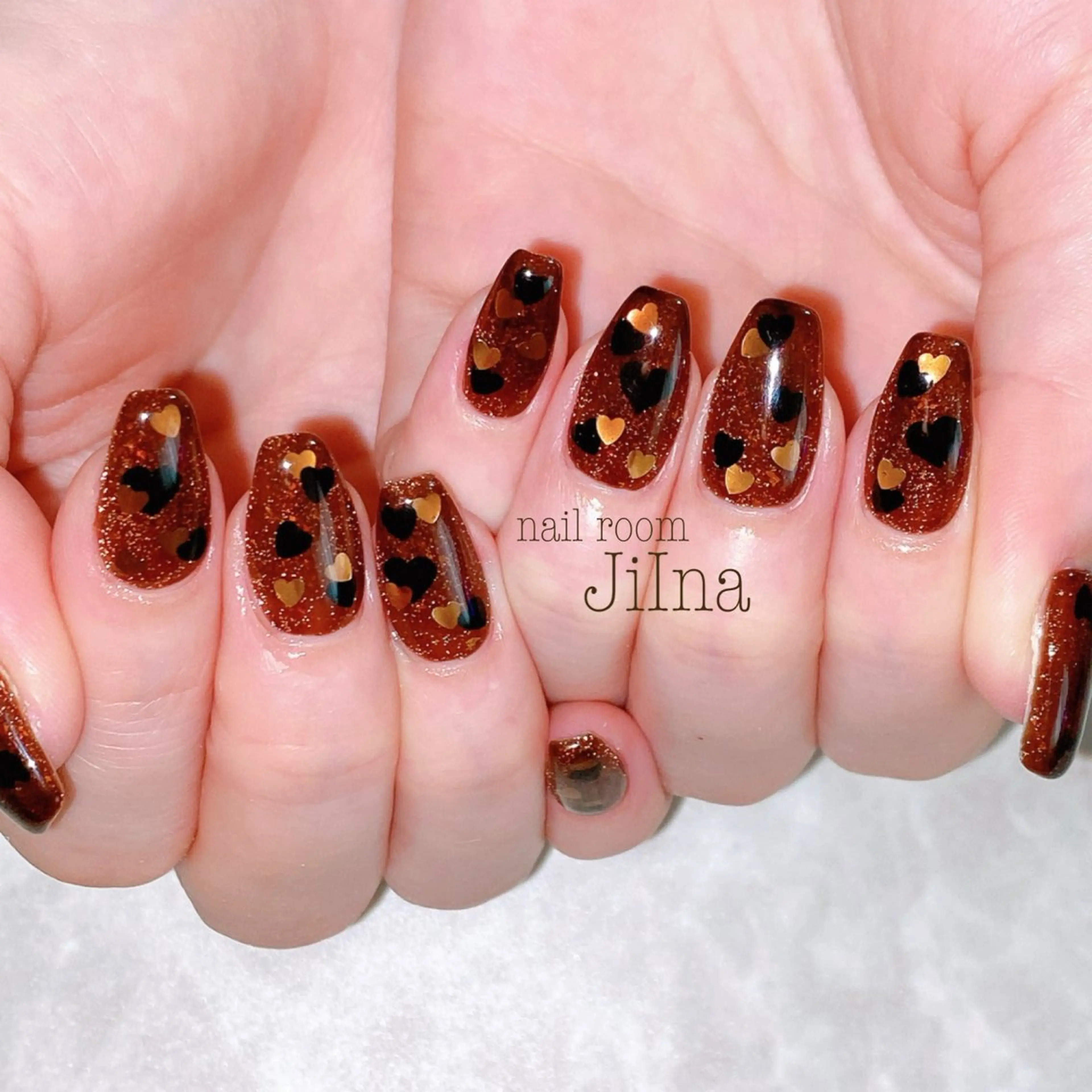 ネイル 持ち込み 春ネイル JiIna nailのネイルデザイン