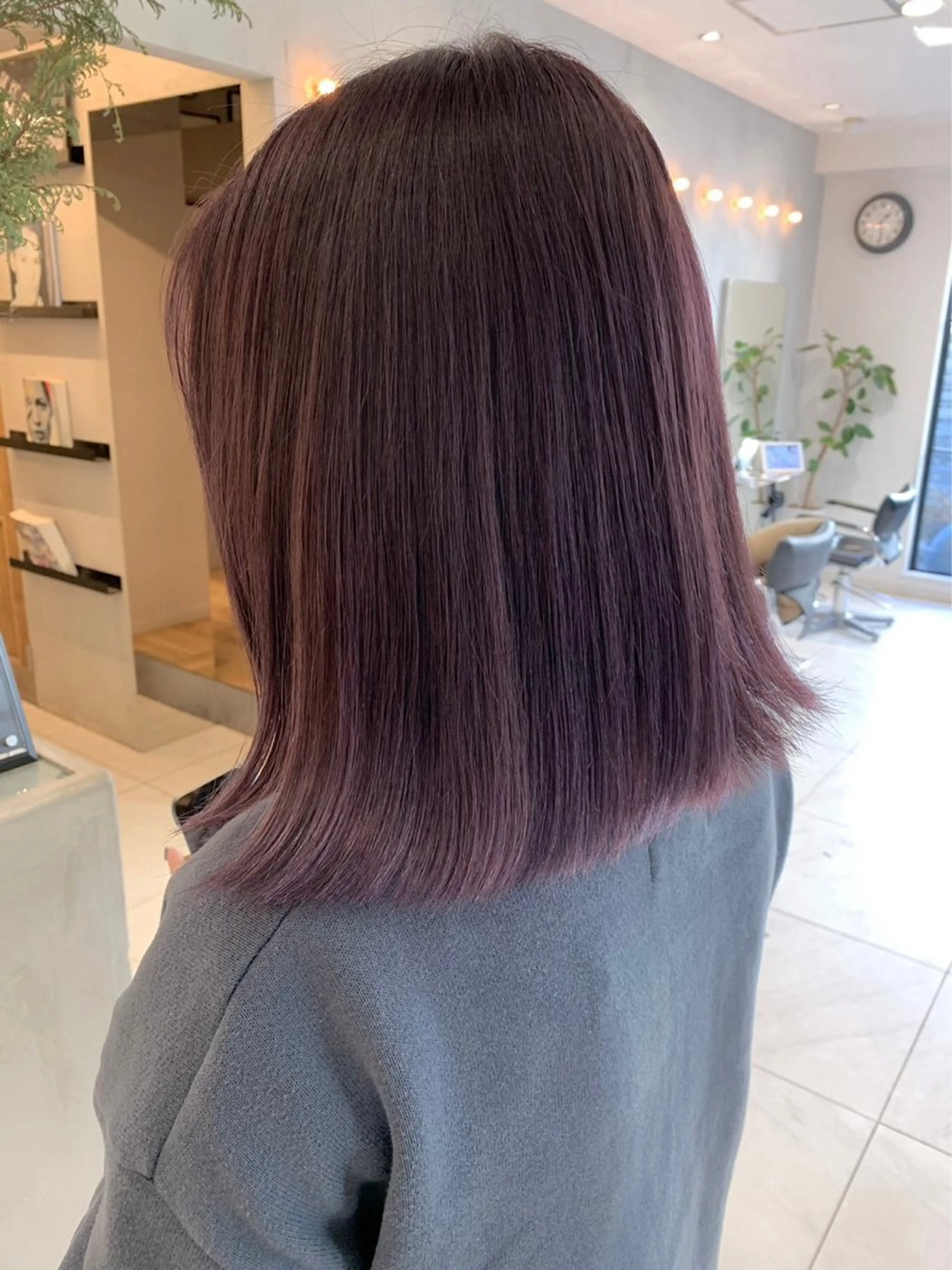 ミディアム カラー グレージュ|くすみ× 透明感|kazutoのヘアスタイル