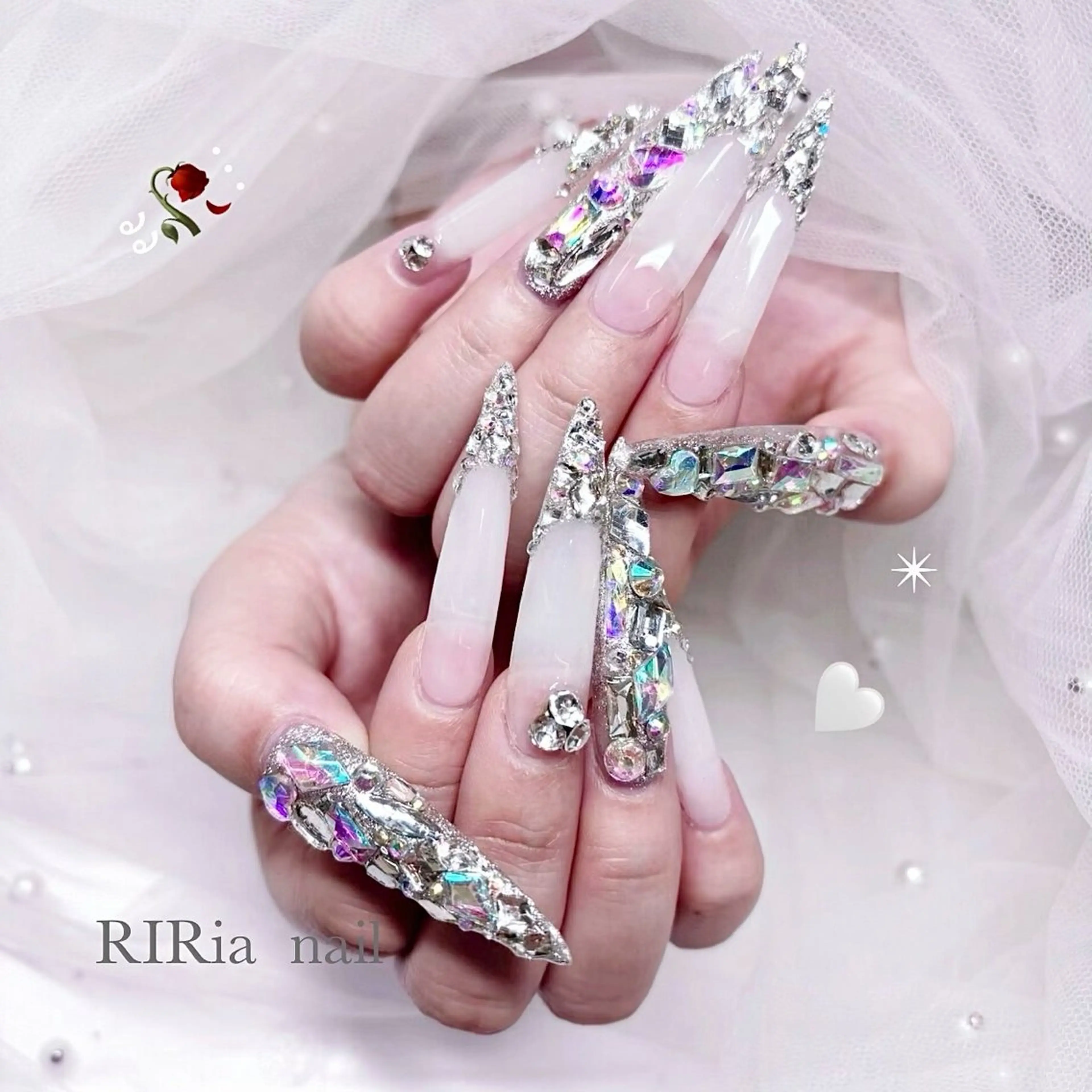 ネイル ハンドネイル 🎀RINA RIrianailのネイルデザイン