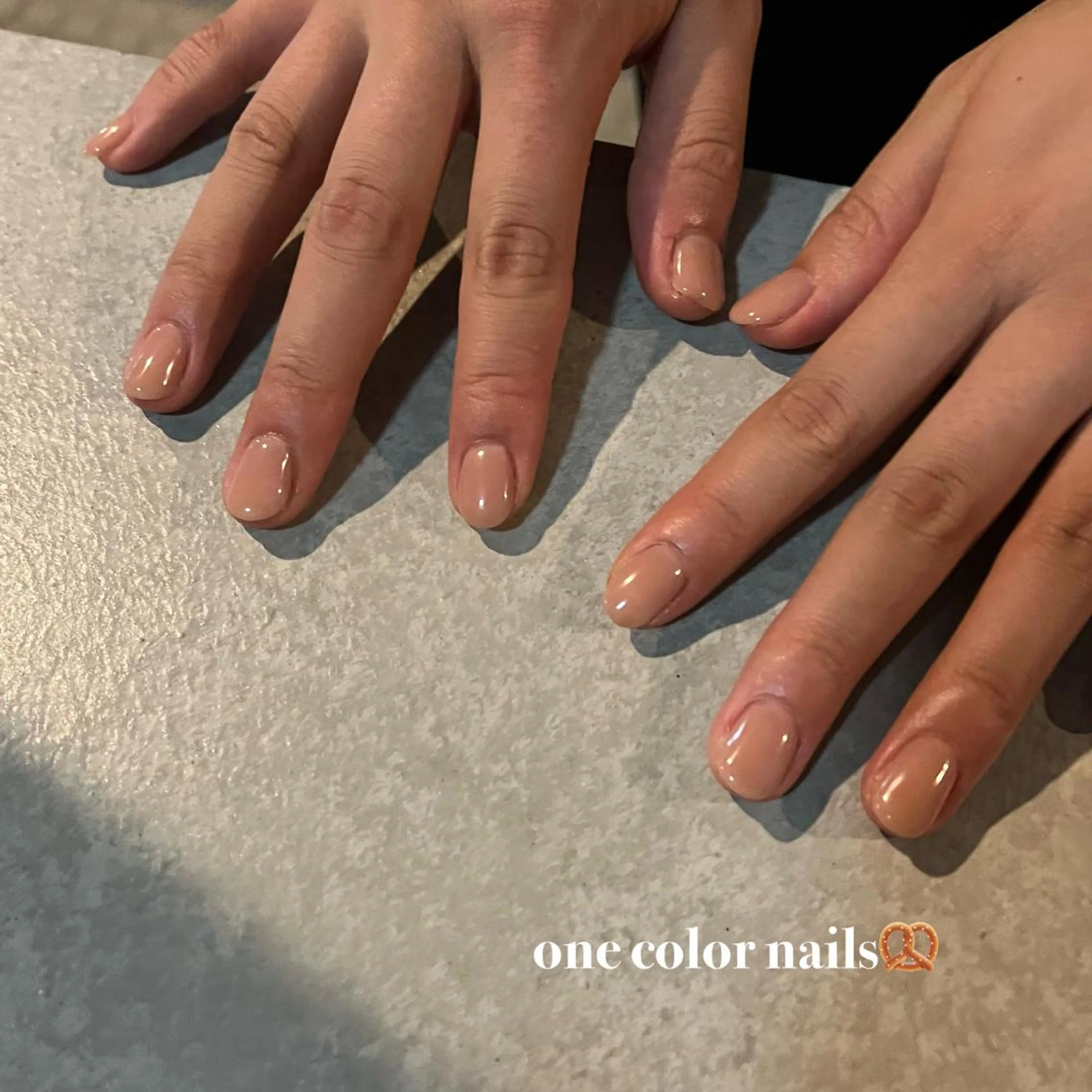 ネイル ハンドネイル 🤎Two ERI🤎のネイルデザイン