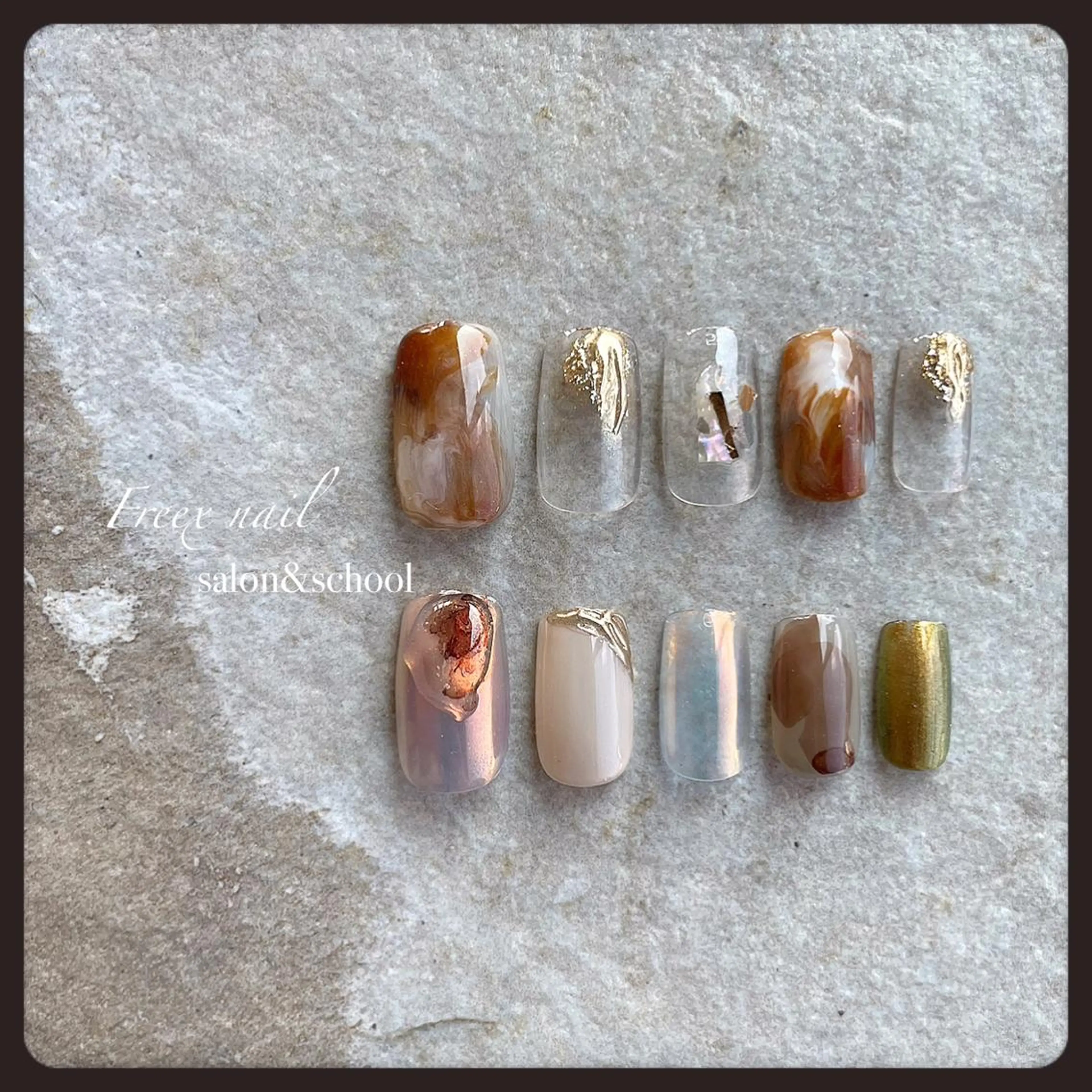 ネイル ニュアンスネイル ハンドネイル ハンドケア freex nail /ニュアンス/個性派のネイルデザイン