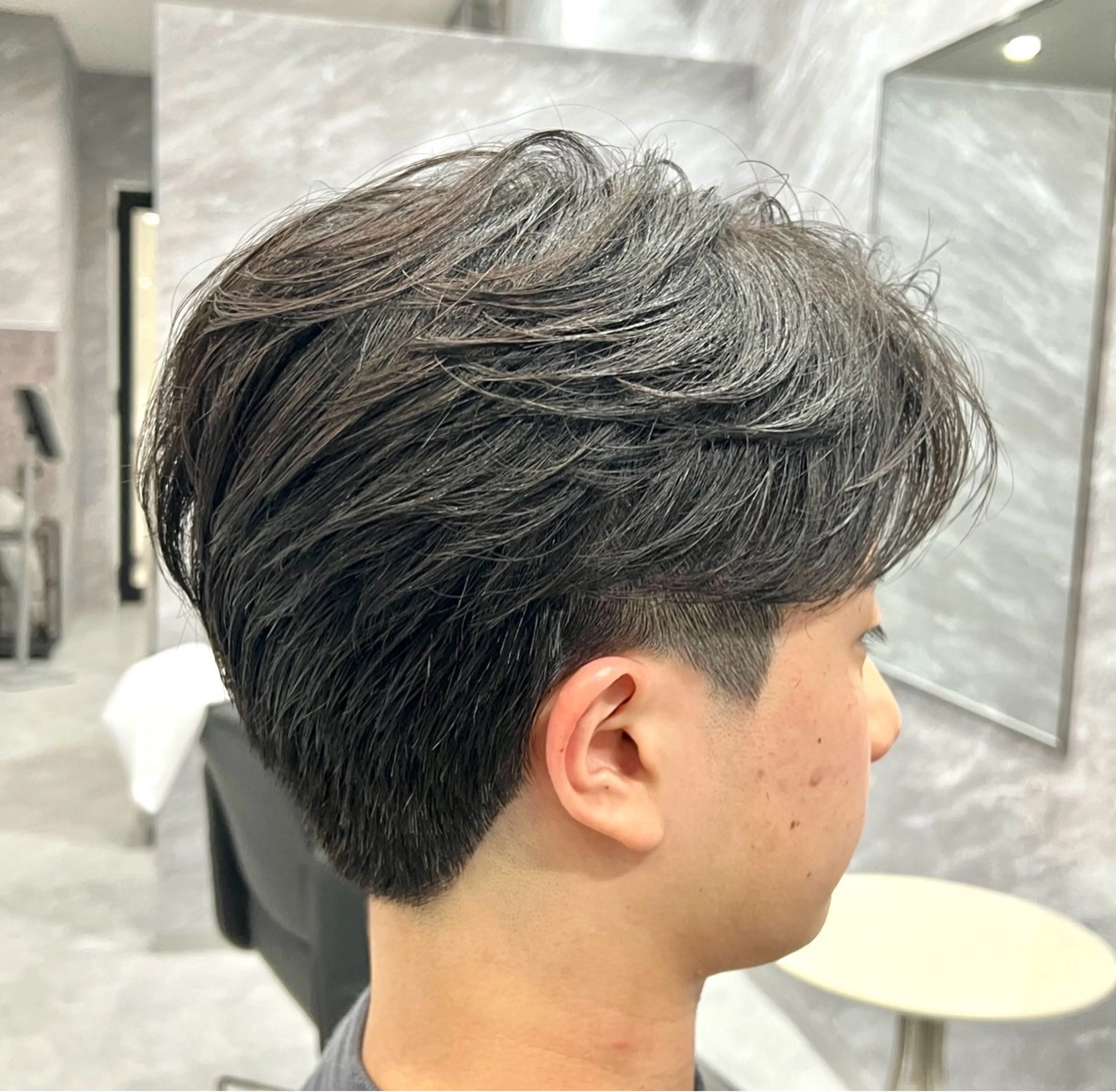 メンズ カット パーマ ulus kobe所属・ulus kobe 藤枝大地のヘアスタイル