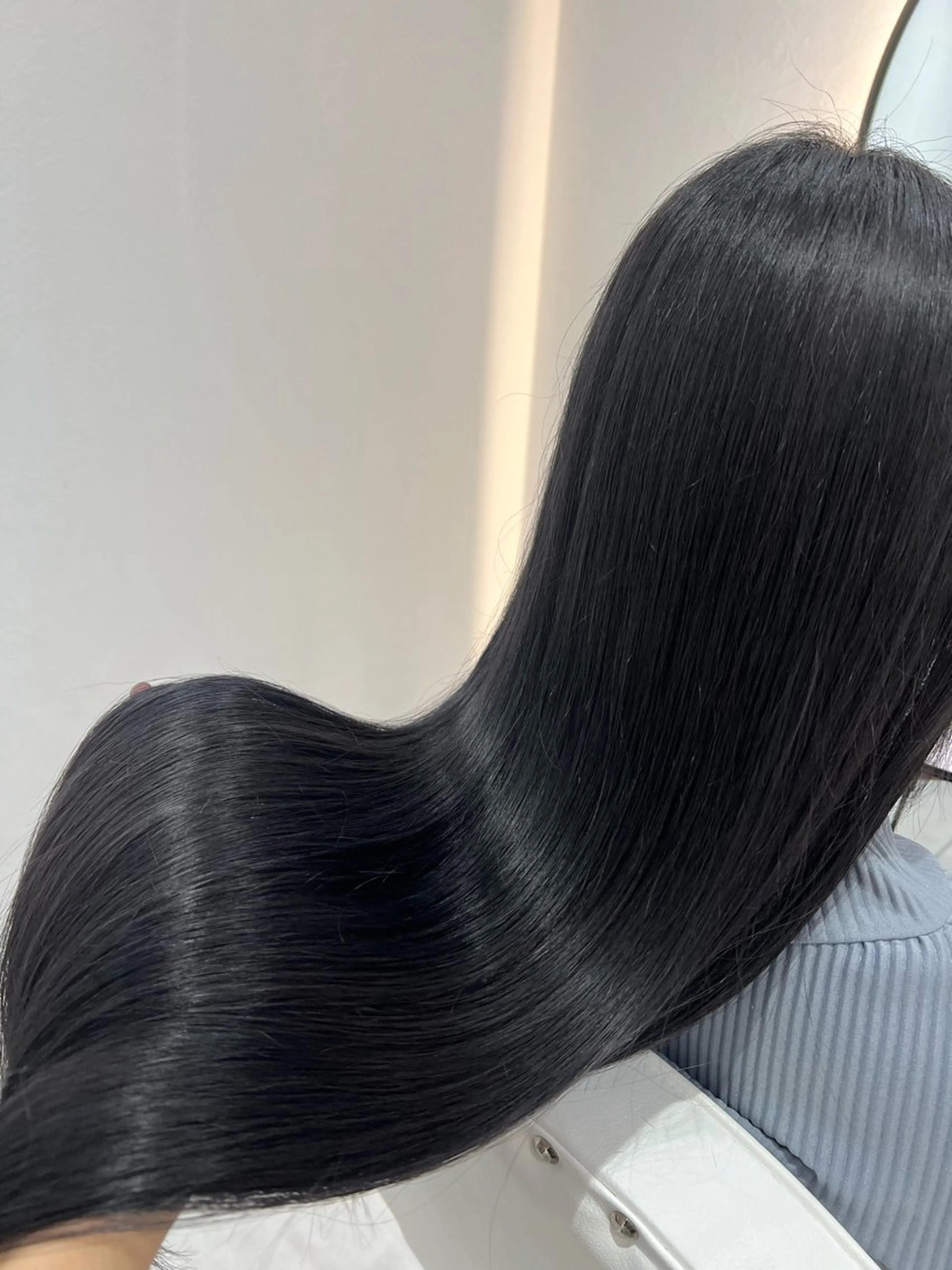 ロング ヘアカラー トリートメント 韓国ヘア🩶侑矢 艶髪透明感/福岡のヘアスタイル