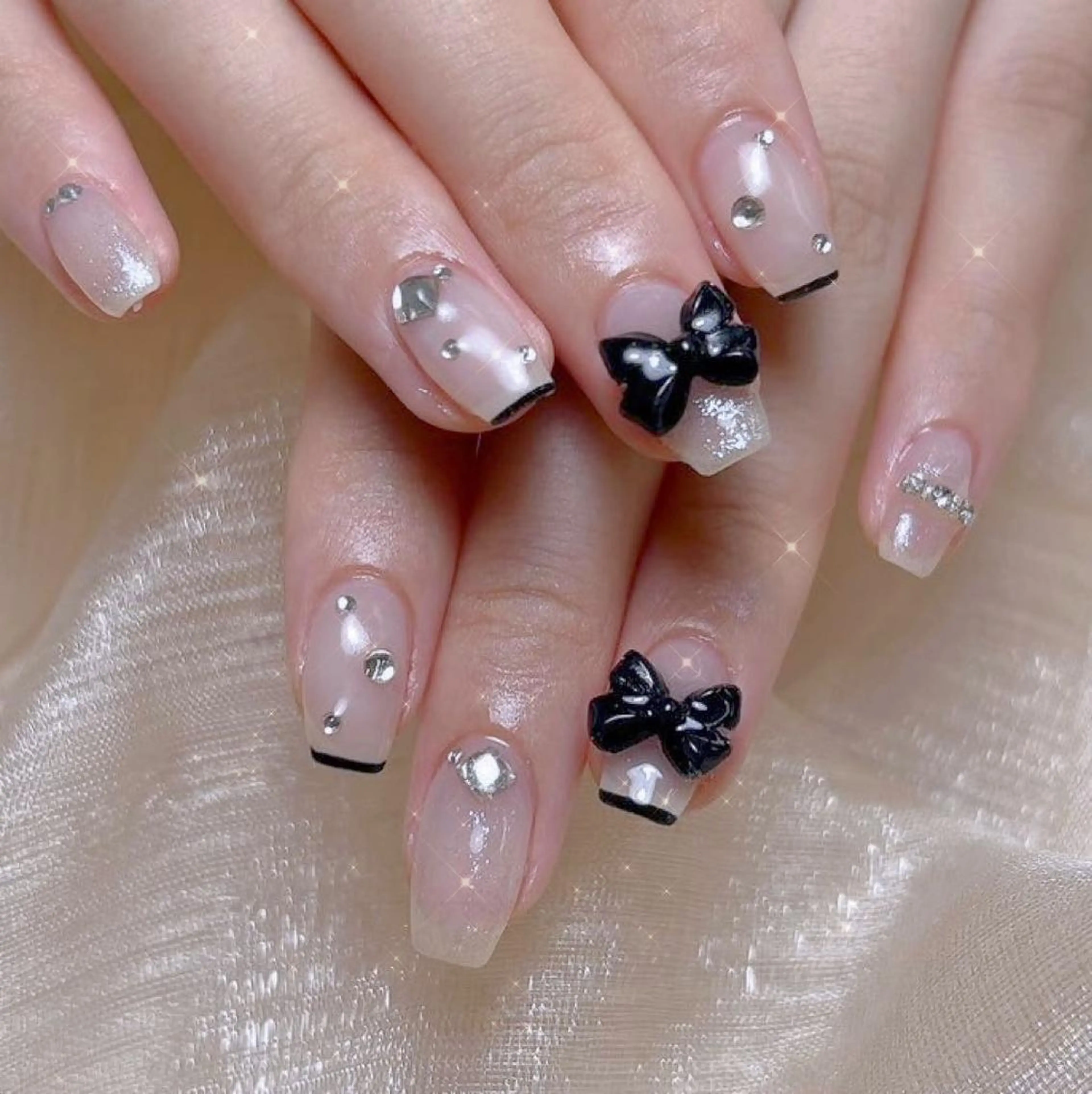 ネイル ハンドネイル 七海🎀 💗のネイルデザイン