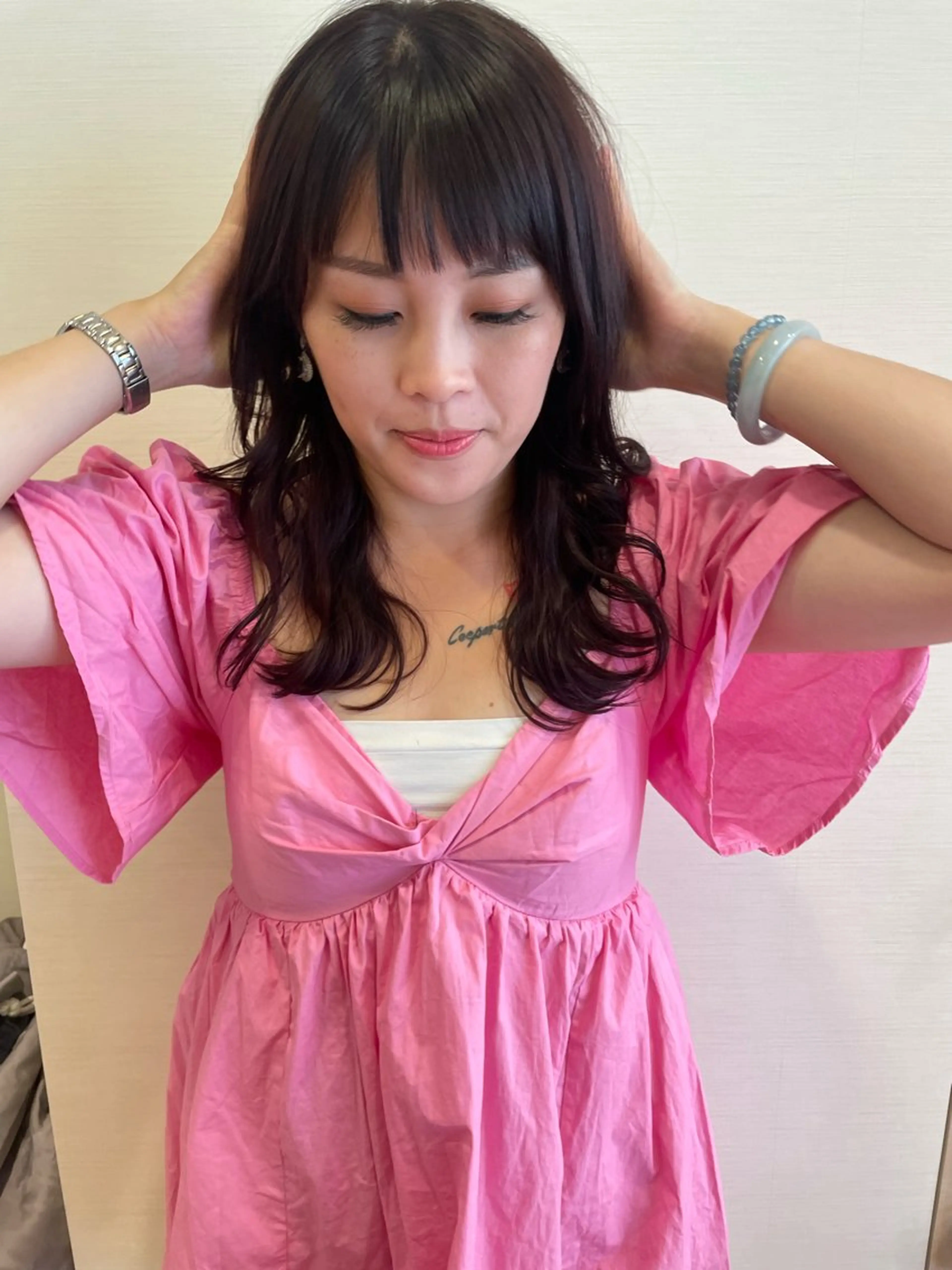 ロング ヘアカラー 💿 kanna💿のヘアスタイル